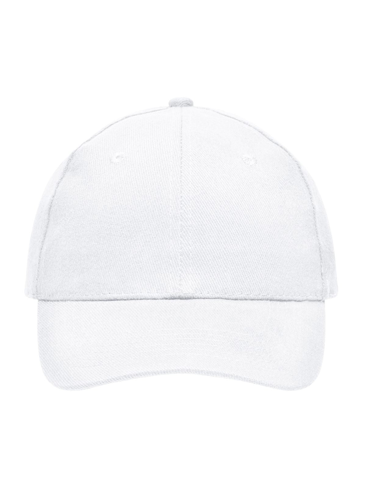 Baseball Caps 6 Panel Cap Heavy Cotton Weiß bestickbar und bedruckbar – LA1970
