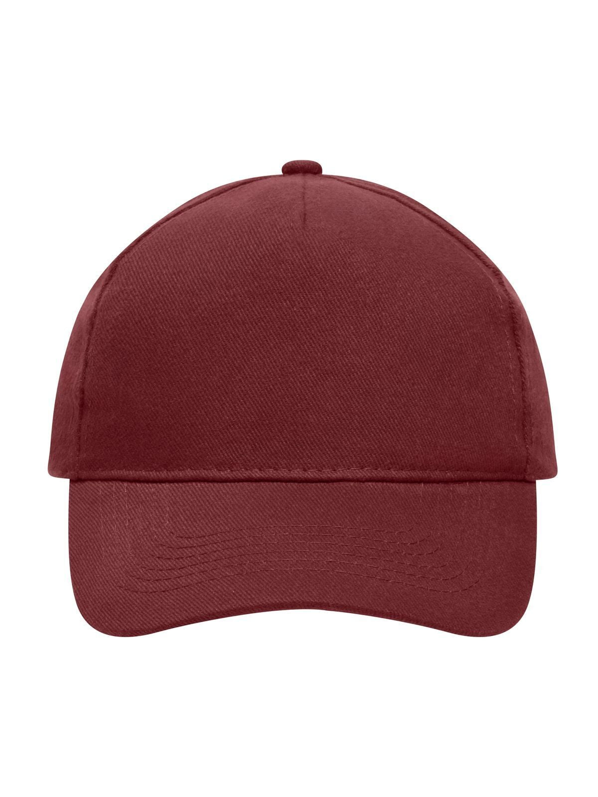 Baseball Caps 5 Panel Cap Heavy Cotton Bordeaux bestickbar und bedruckbar – LA1970