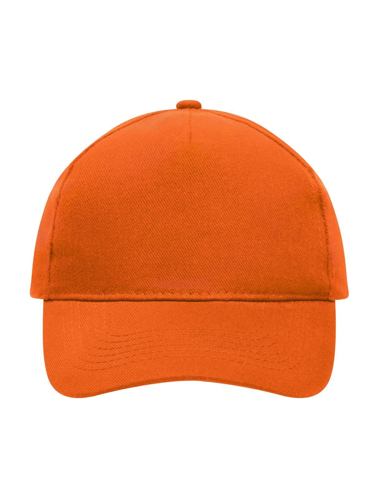 Baseball Caps 5 Panel Cap Heavy Cotton Orange bestickbar und bedruckbar – LA1970