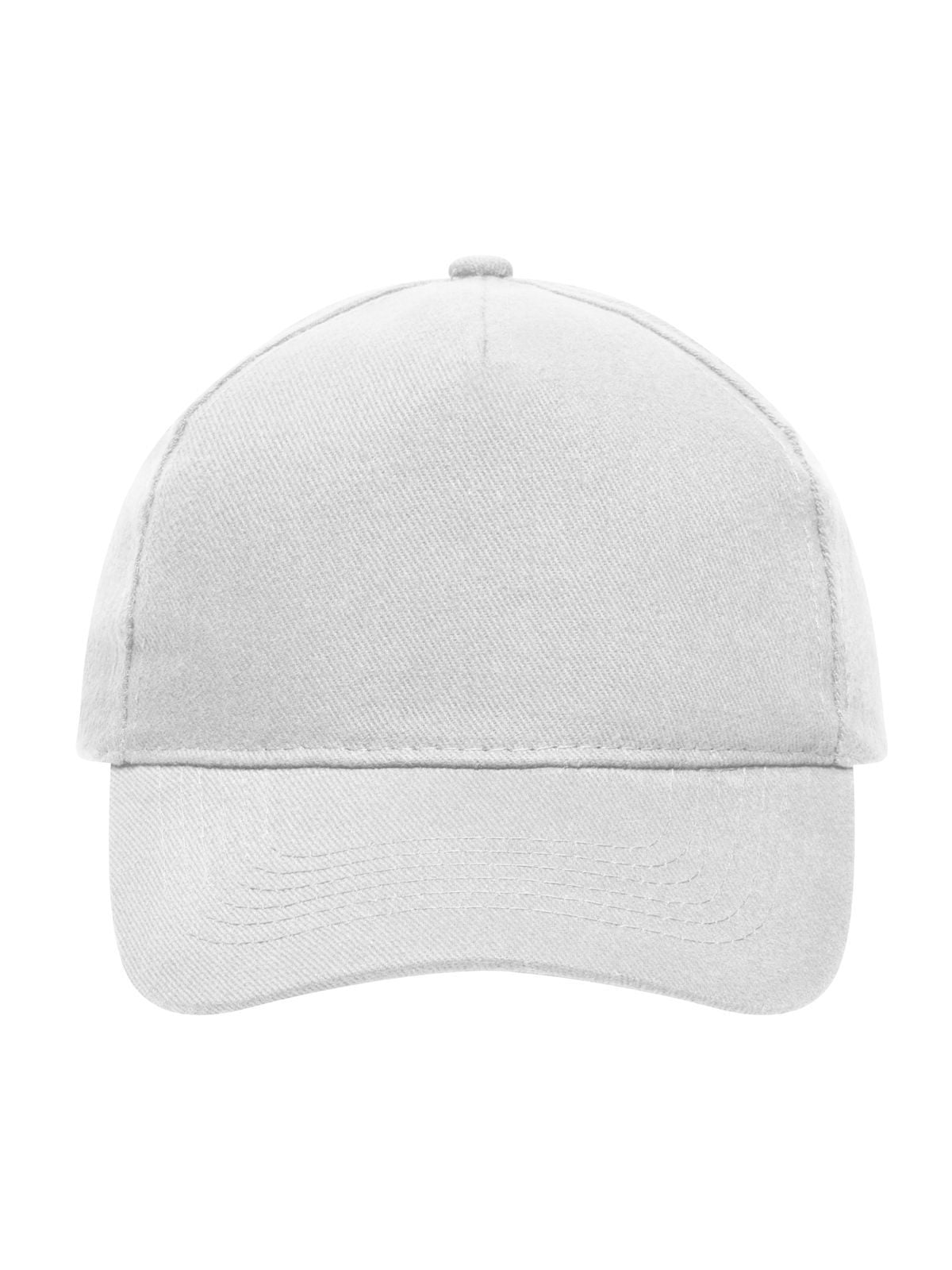 Baseball Caps 5 Panel Cap Heavy Cotton Weiß bestickbar und bedruckbar – LA1970