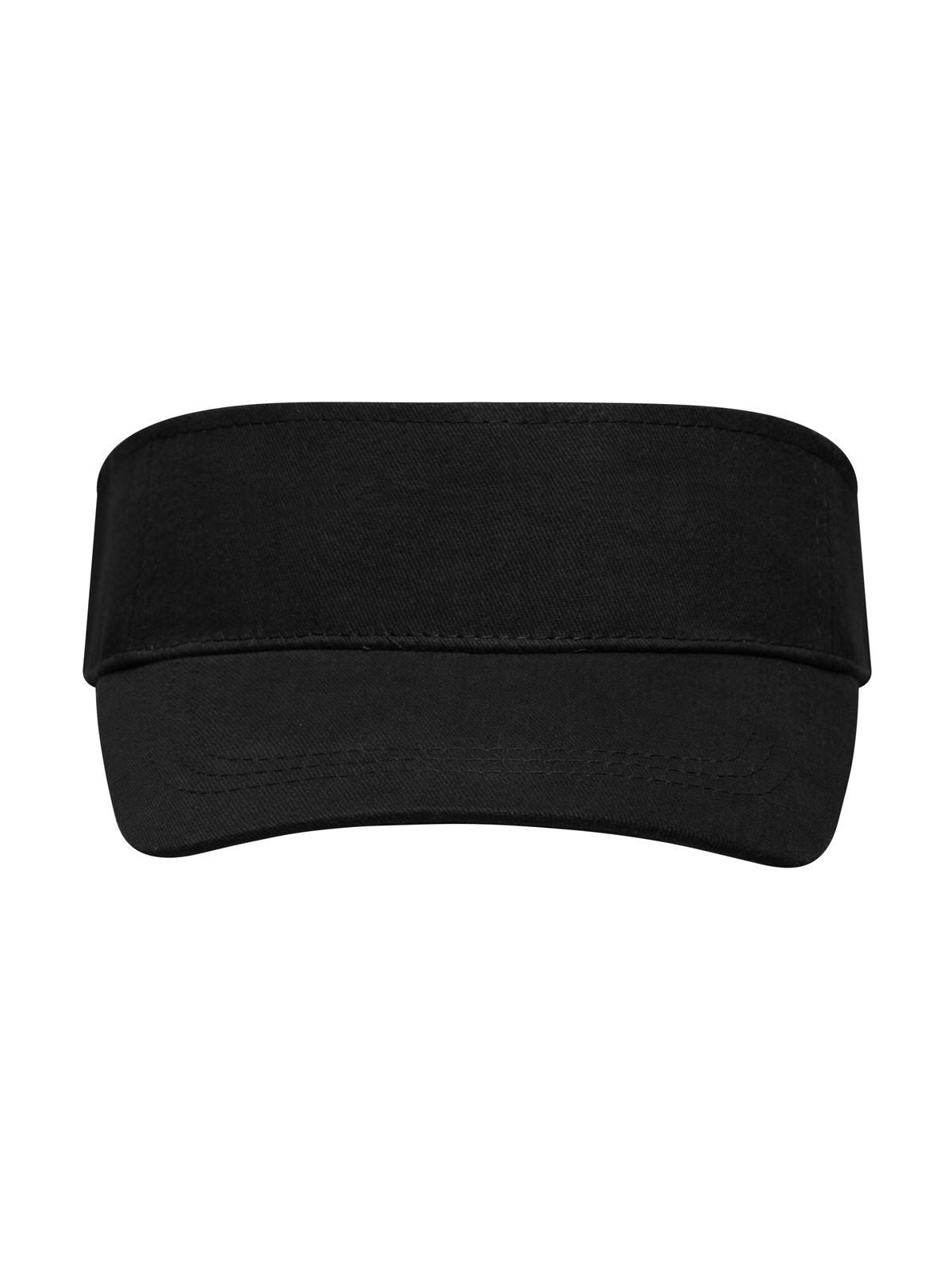Baseball Caps Fashion Sunvisor Schwarz bestickbar und bedruckbar – LA1970