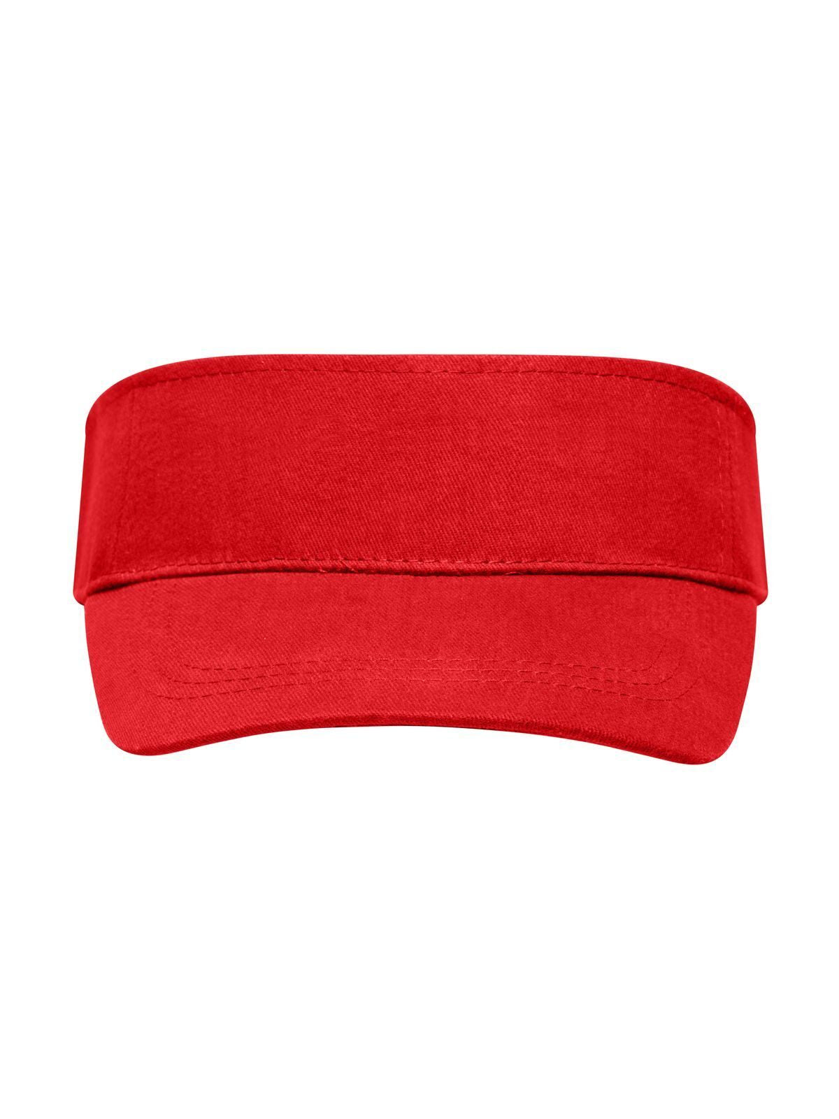 Baseball Caps Fashion Sunvisor Rot bestickbar und bedruckbar – LA1970