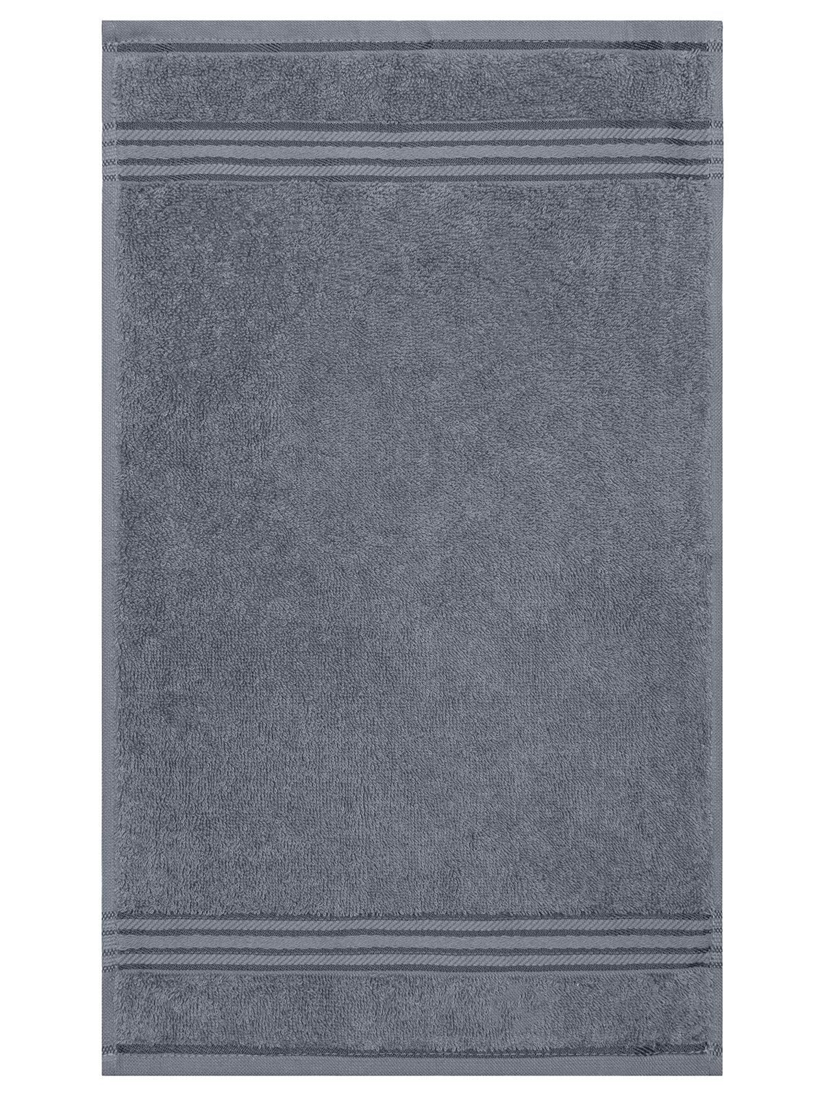 Guest Towel 30x50 Handtuch – James & Nicholson – Farbe mid-grey – individuell veredelbar