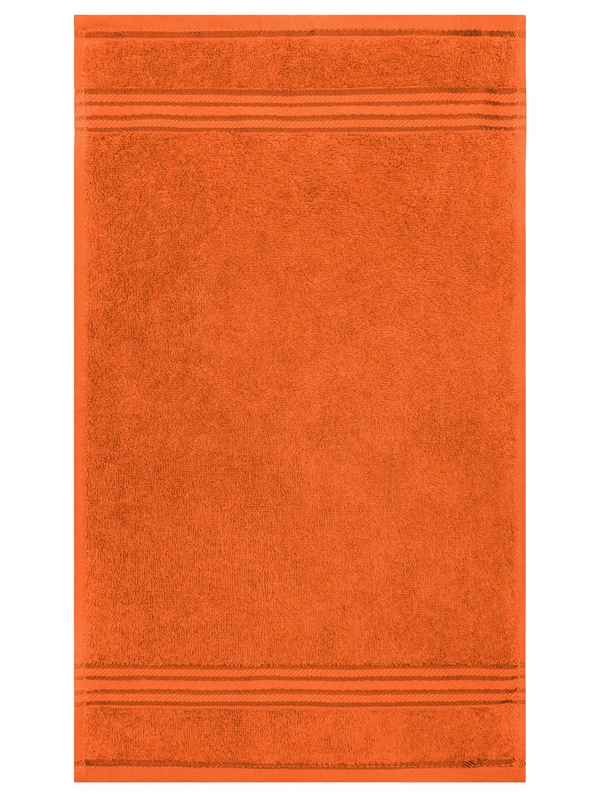 Guest Towel 30x50 Handtuch – James & Nicholson – Farbe Orange – individuell veredelbar