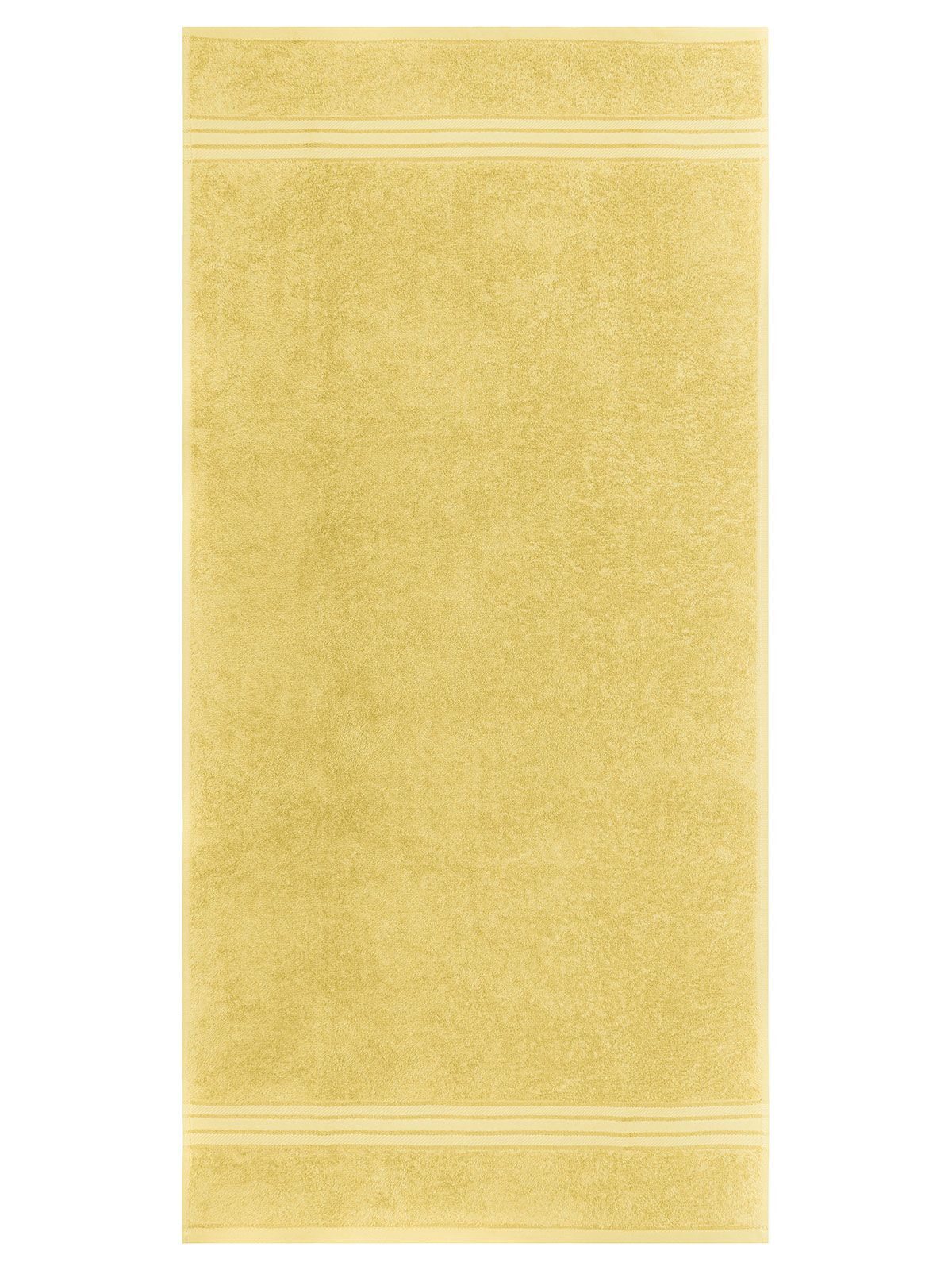 Hand Towel 50x100 Handtuch – James & Nicholson – Farbe light-yellow – individuell veredelbar