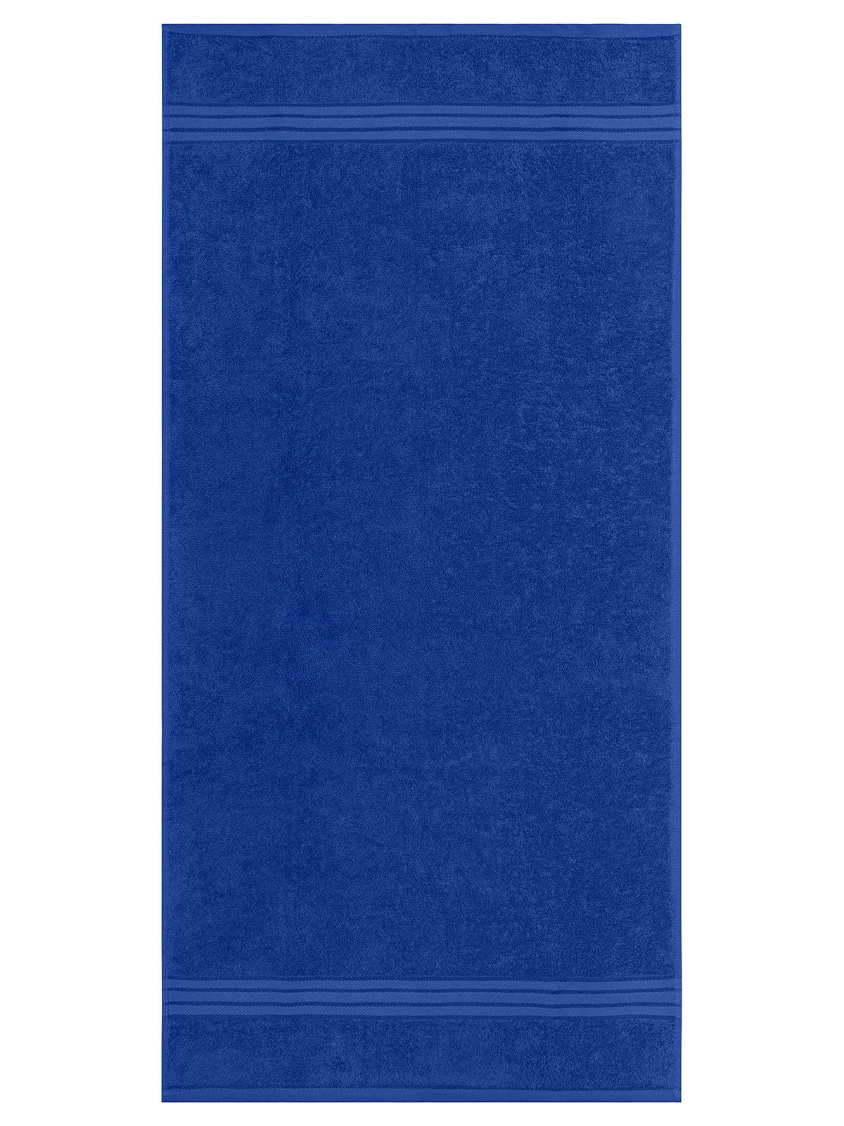 Hand Towel 50x100 Handtuch – James & Nicholson – Farbe Royalblau – individuell veredelbar