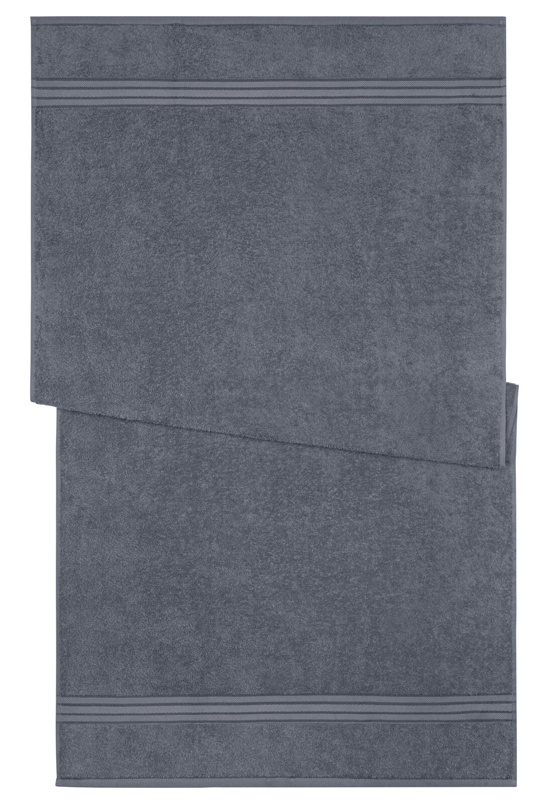 Bath Towel 70x140 Handtuch – James & Nicholson – Farbe graphite – individuell veredelbar