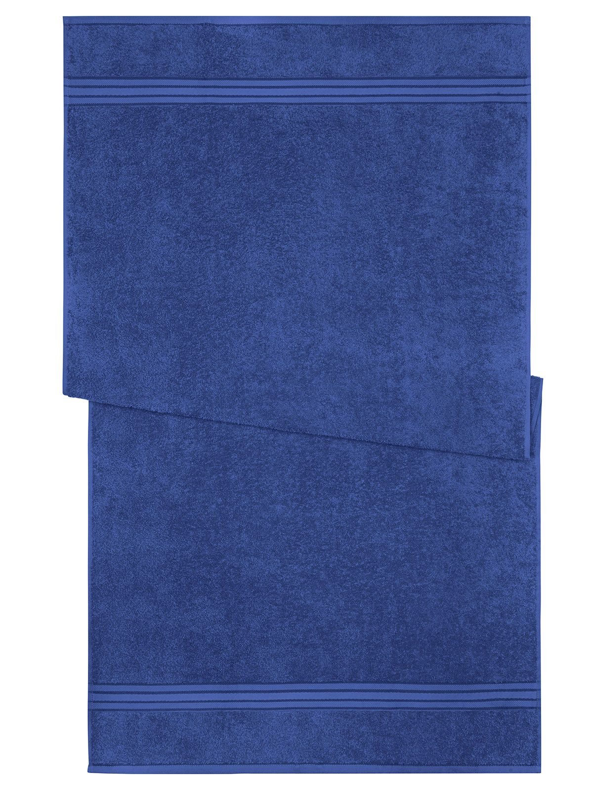 Bath Towel 70x140 Handtuch – James & Nicholson – Farbe Royalblau – individuell veredelbar