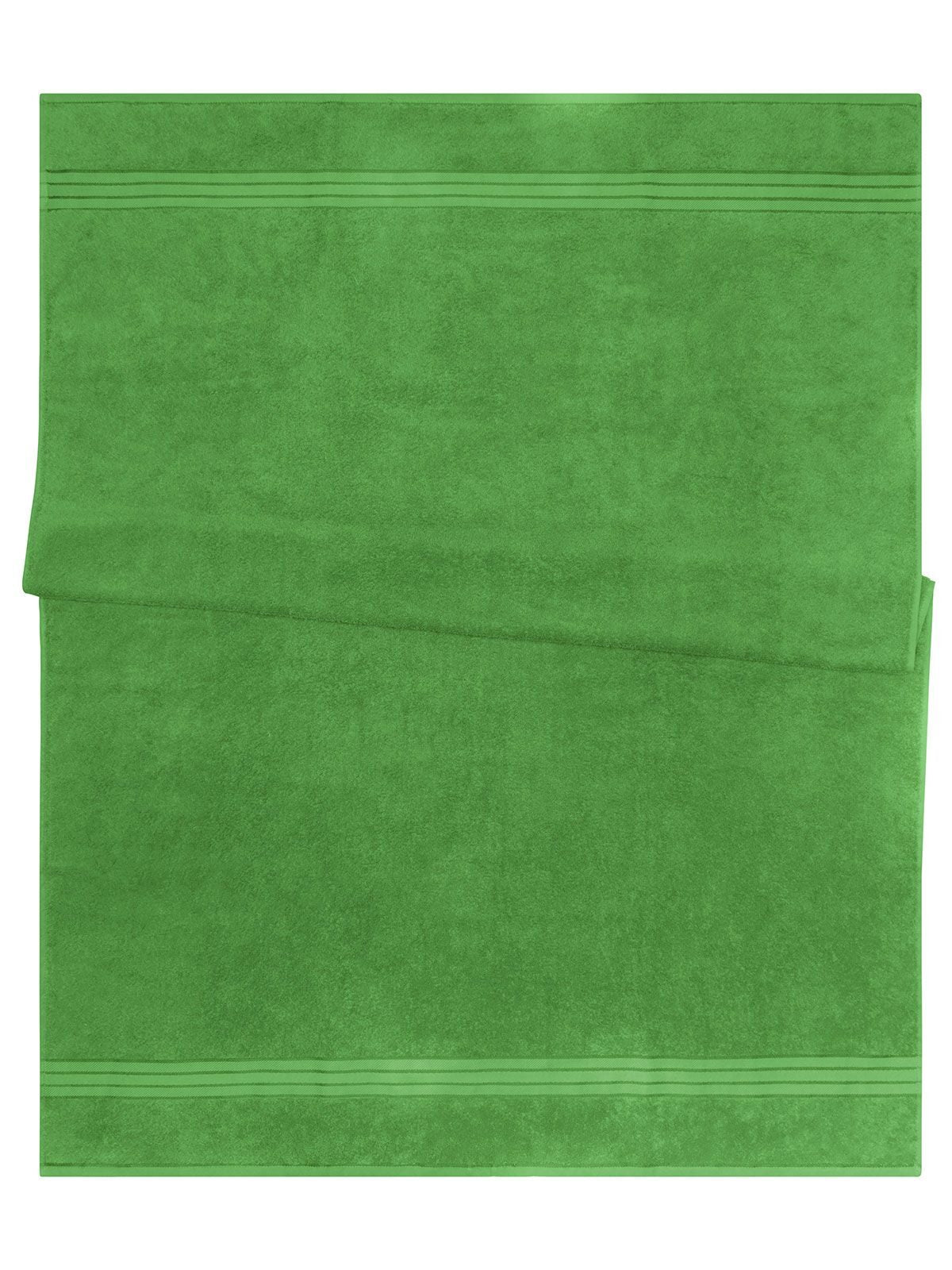 Bath Sheet 100x150 Handtuch – James & Nicholson – Farbe lime-green – individuell veredelbar
