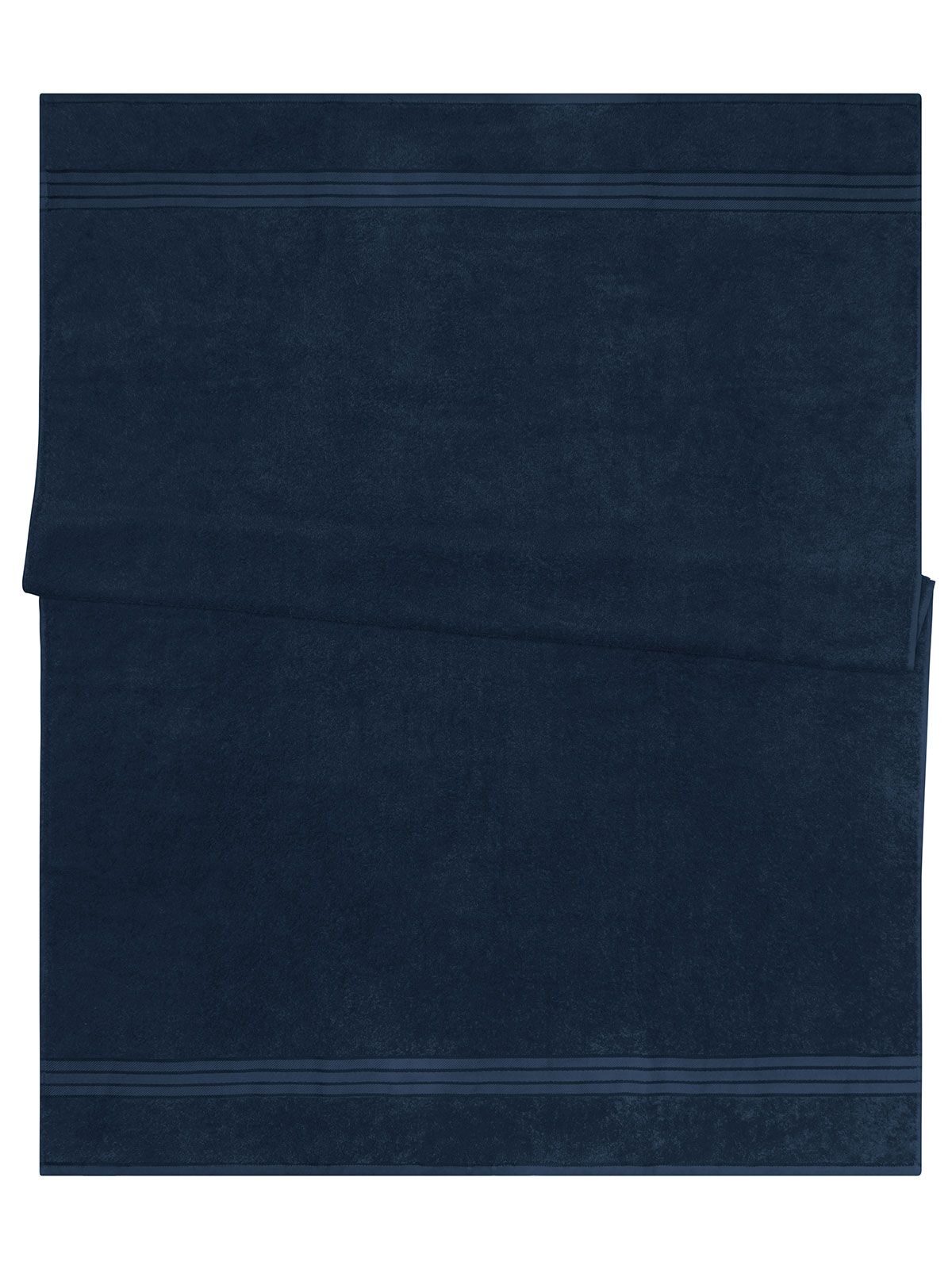 Bath Sheet 100x150 Handtuch – James & Nicholson – Farbe Navy – individuell veredelbar