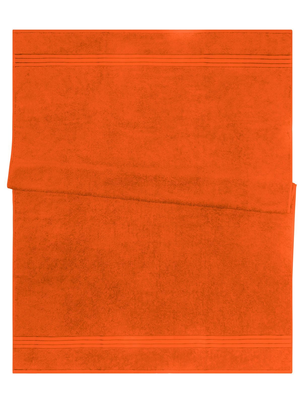 Bath Sheet 100x150 Handtuch – James & Nicholson – Farbe Orange – individuell veredelbar