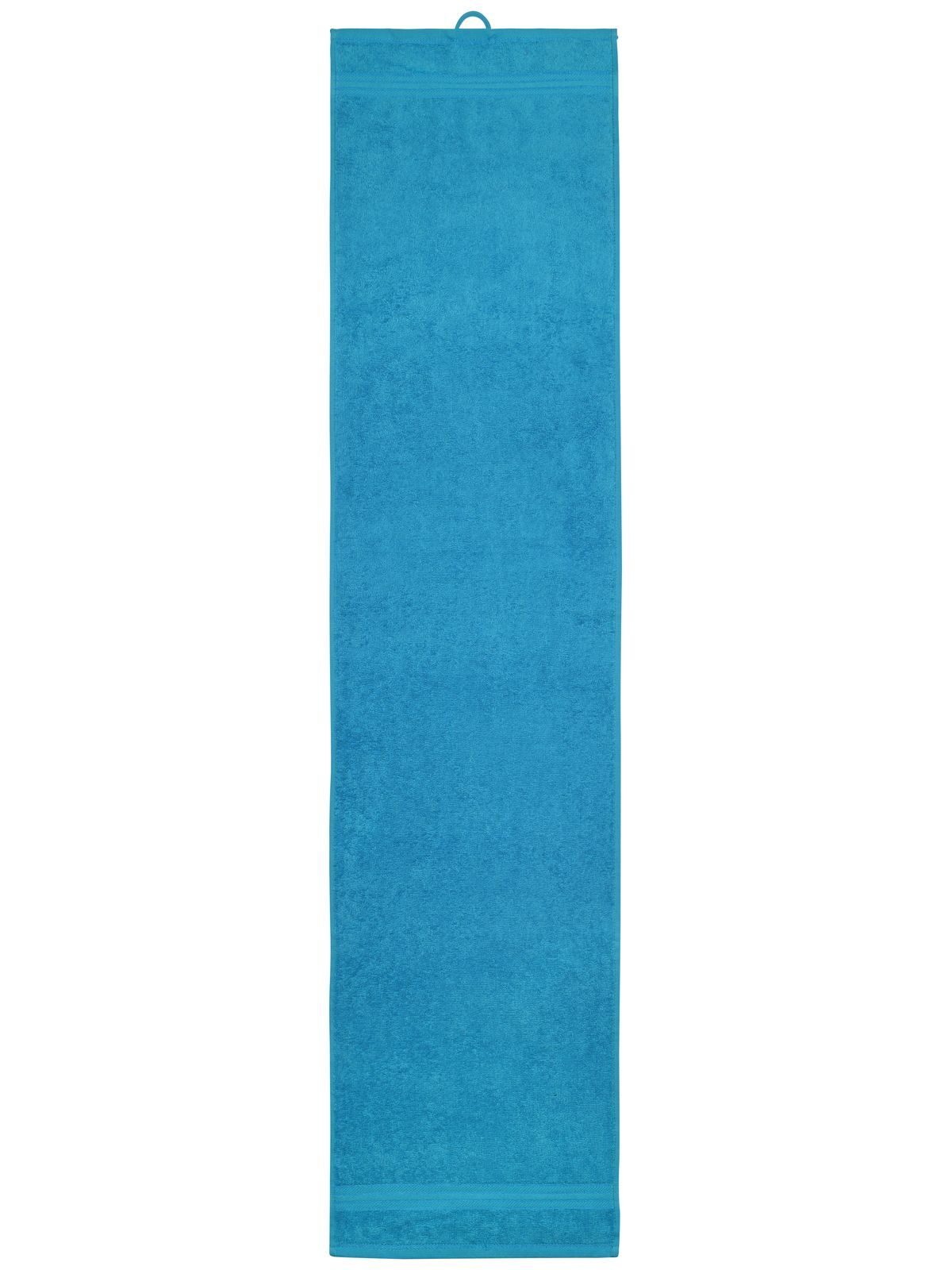 Sport Towel Herren Handtuch – James & Nicholson – Farbe atlantic – individuell veredelbar