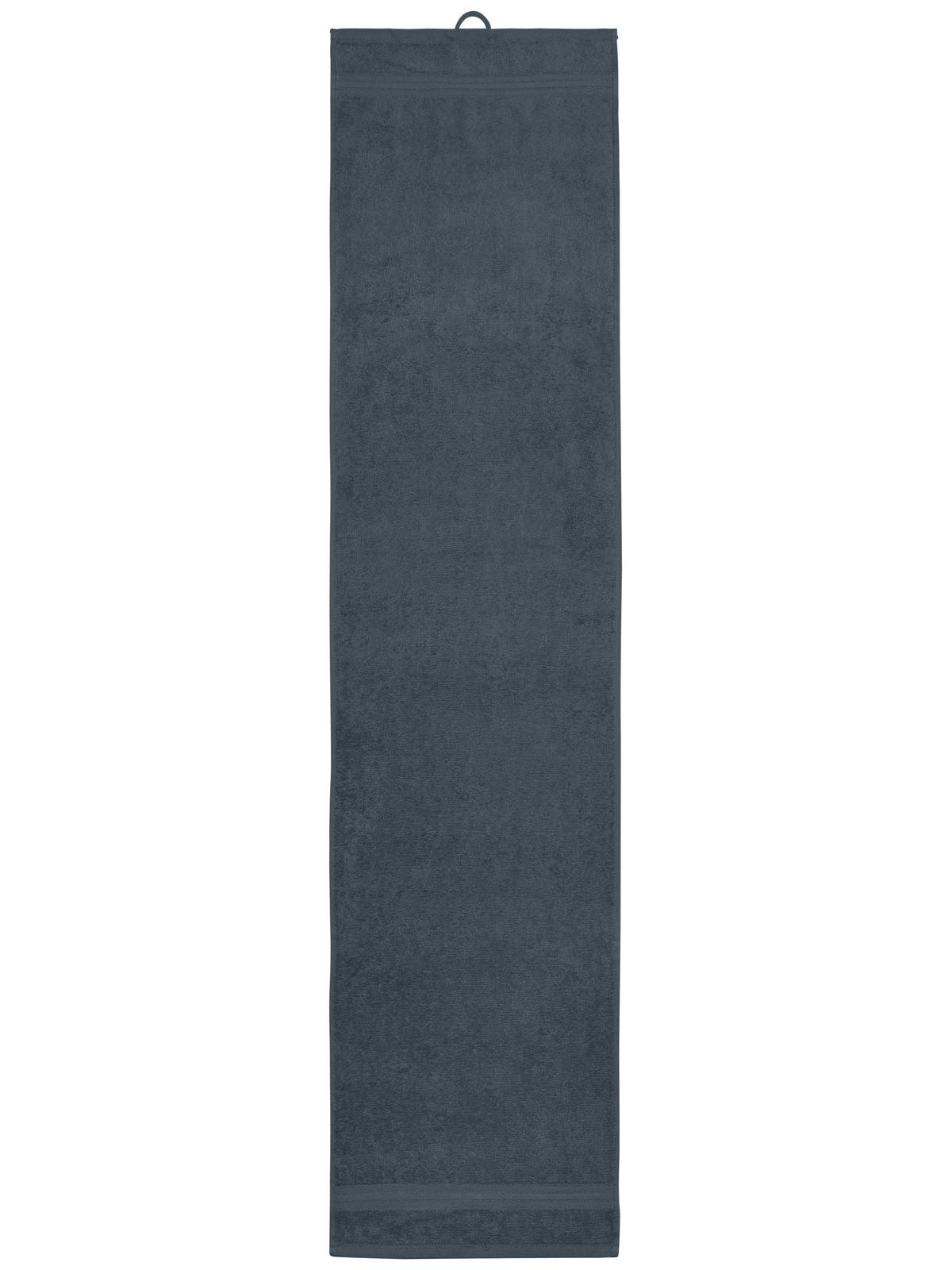 Sport Towel Herren Handtuch – James & Nicholson – Farbe iron-grey – individuell veredelbar