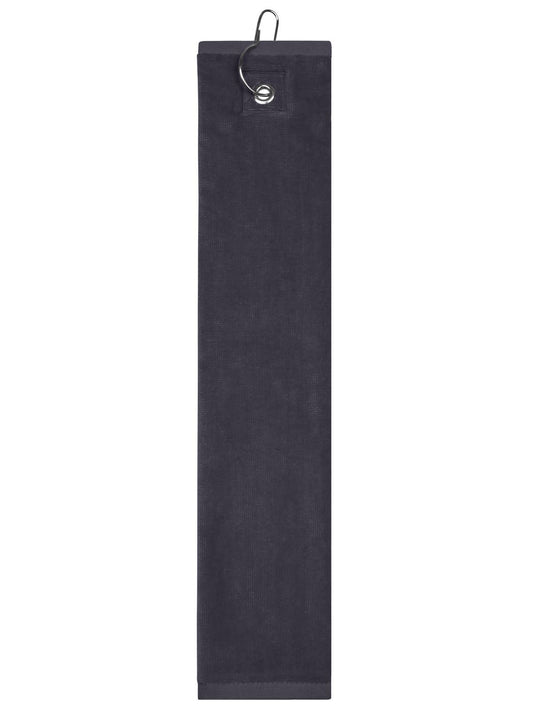 Golf Towel 30x50 Handtuch – James & Nicholson – Farbe Anthrazit – individuell veredelbar