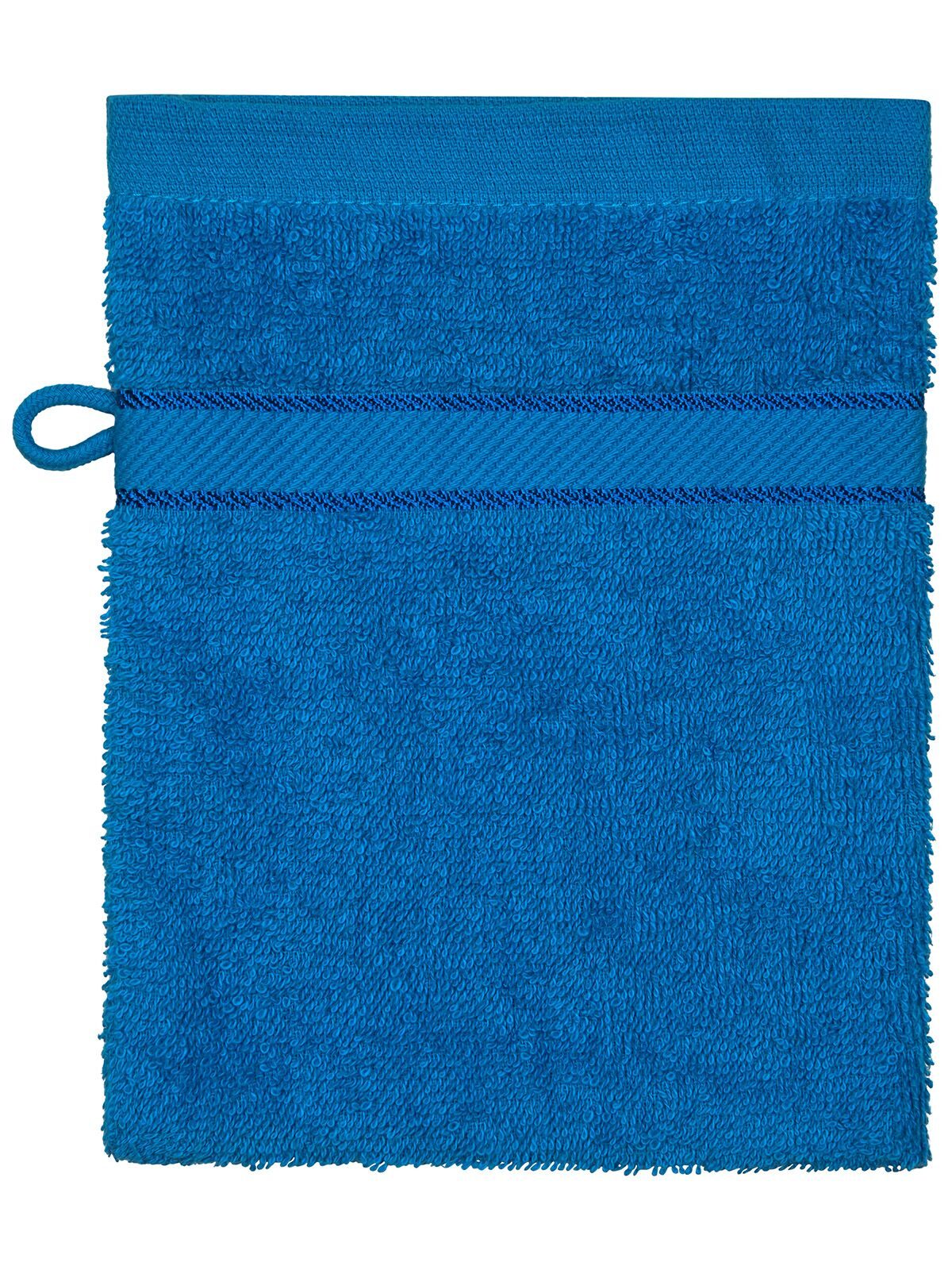 Flannel Herren Handtuch – James & Nicholson – Farbe atlantic – individuell veredelbar