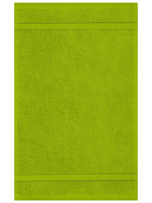 Guest Towel Herren Handtuch – James & Nicholson – Farbe acid-yellow – individuell veredelbar