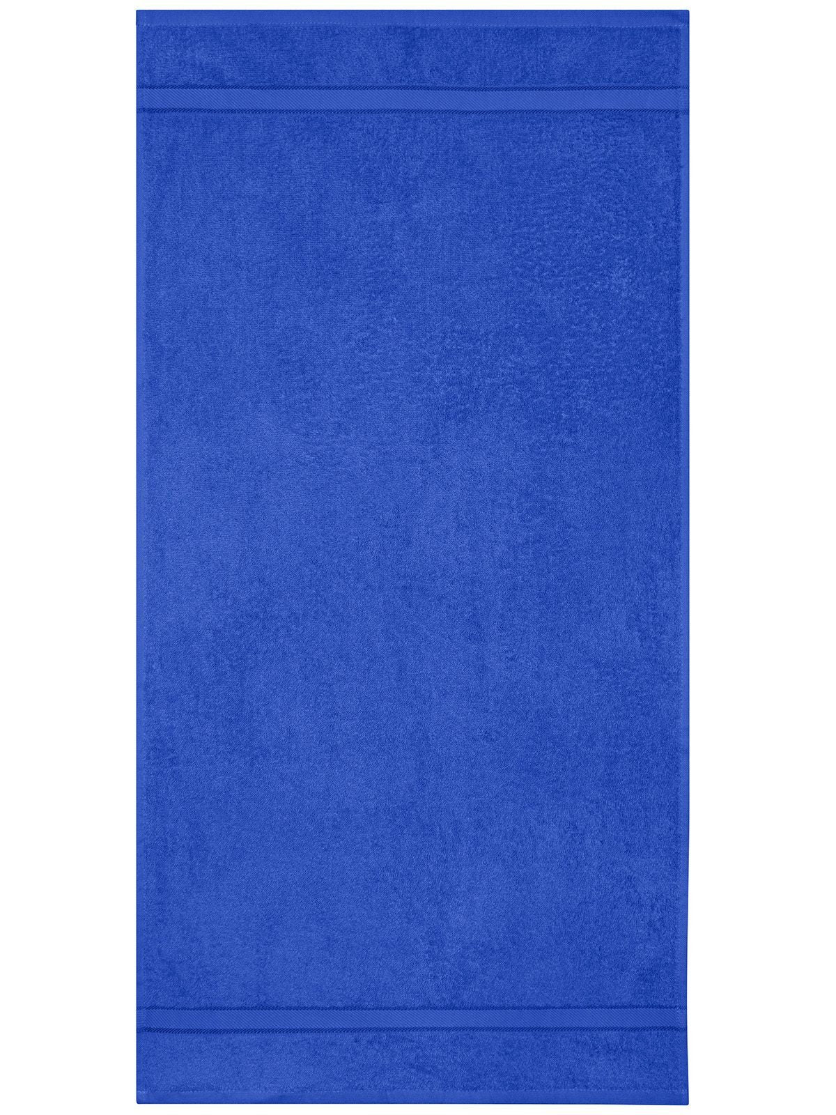 Hand Towel Herren Handtuch – James & Nicholson – Farbe dark royal – individuell veredelbar