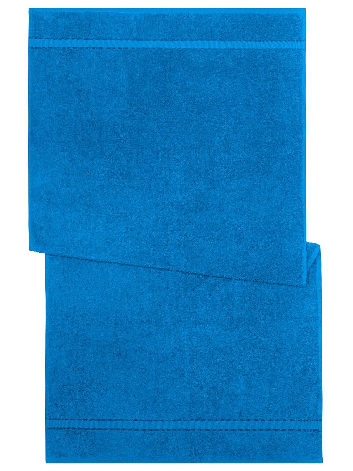 Bath Towel Herren Handtuch – James & Nicholson – Farbe atlantic – individuell veredelbar