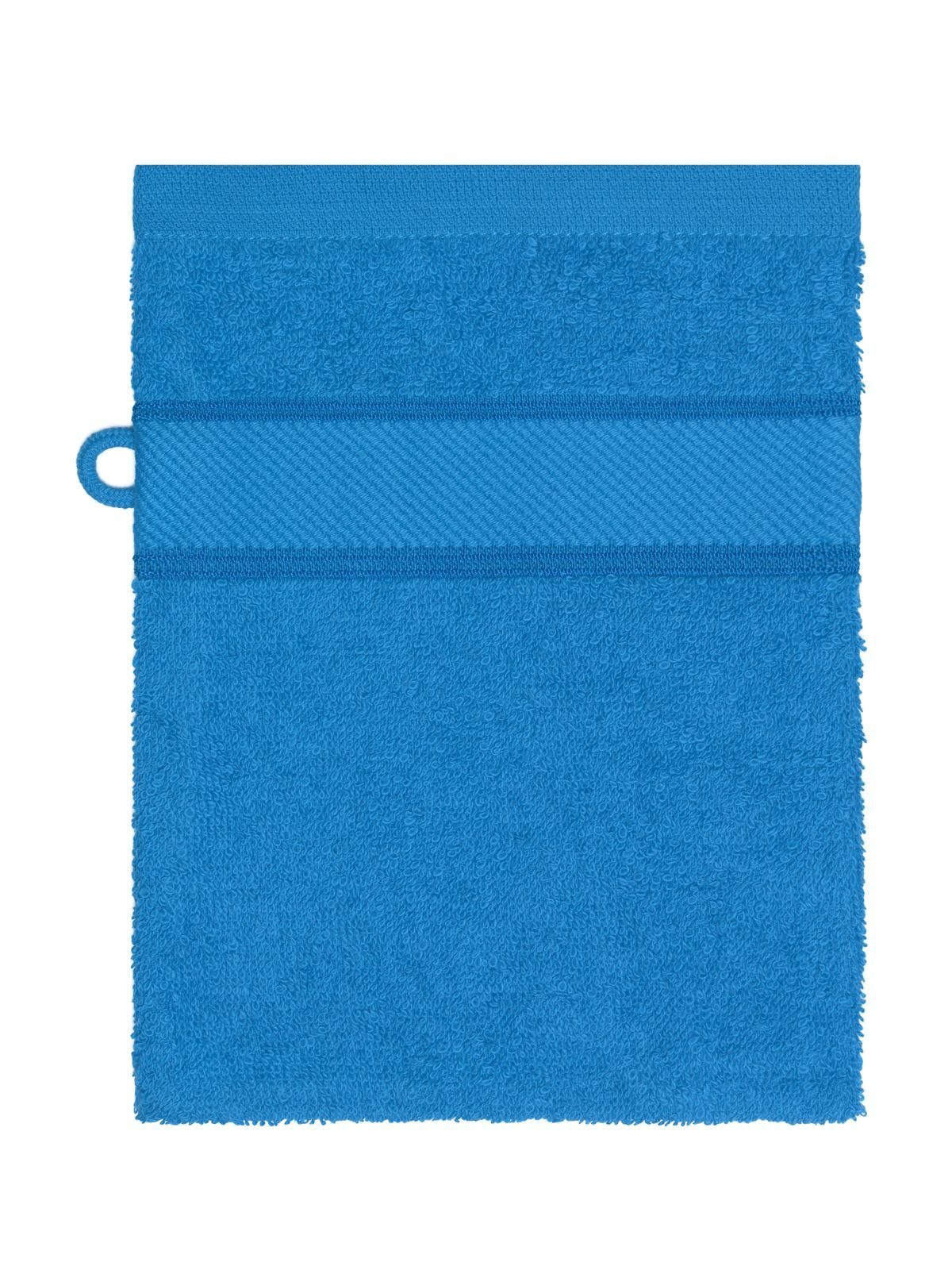 Flannel Herren Handtuch – James & Nicholson – Farbe cobalt – individuell veredelbar