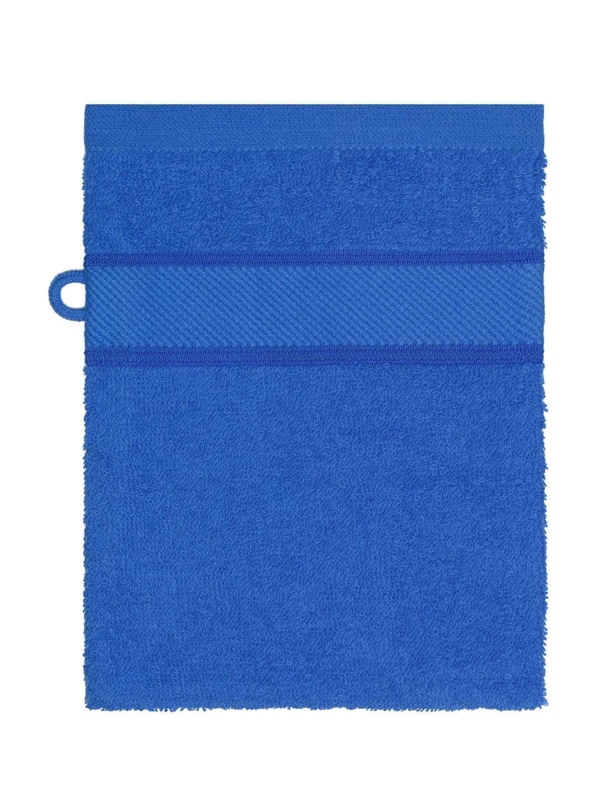 Flannel Herren Handtuch – James & Nicholson – Farbe Royalblau – individuell veredelbar