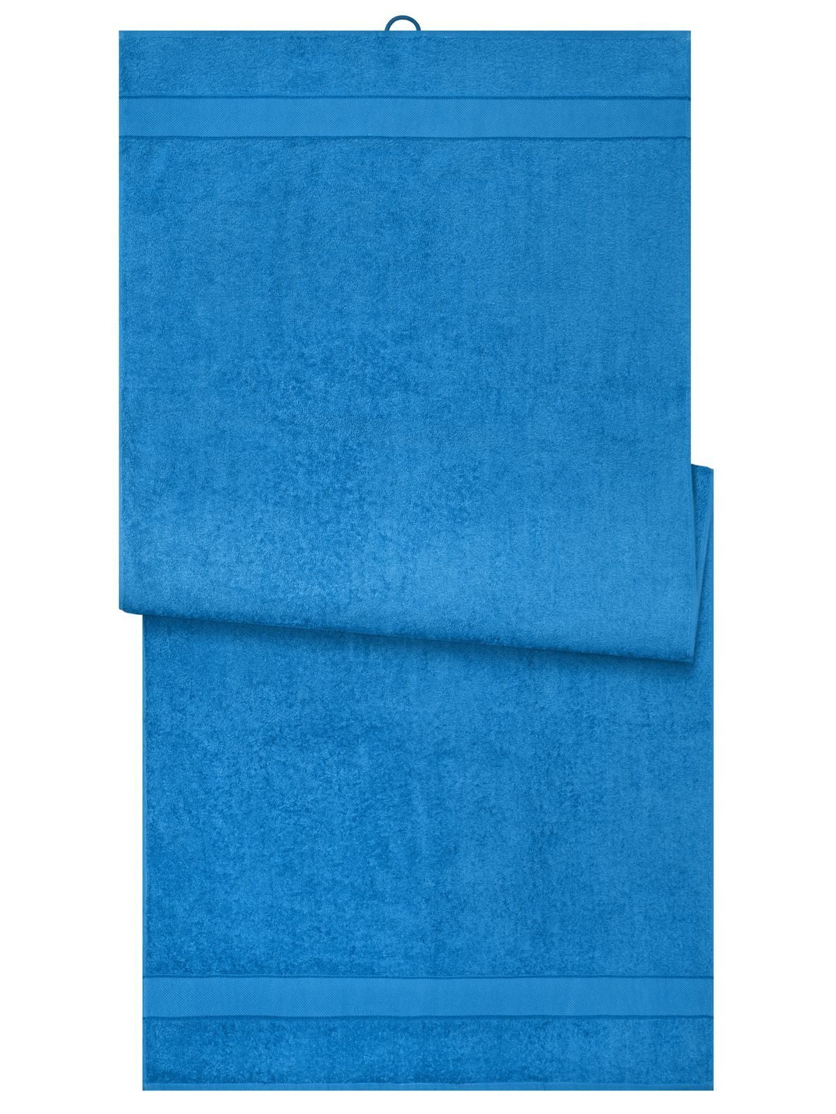Sauna Sheet 70x180 Herren Handtuch – James & Nicholson – Farbe cobalt – individuell veredelbar