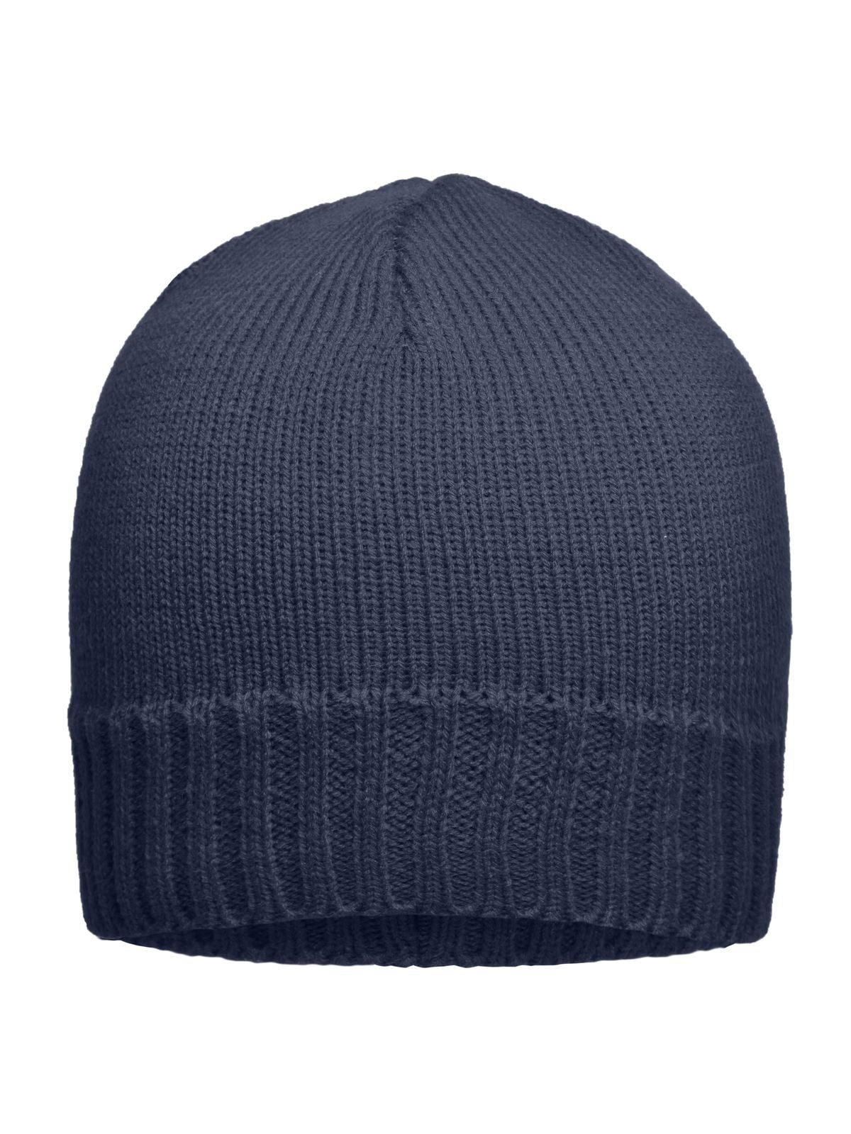 Beanies Rib-Beanie Marineblau bestickbar und bedruckbar – LA1970