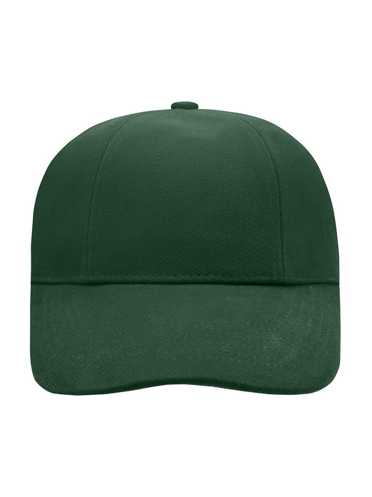 Baseball Caps Turned 6 Panel Cap Laminated dark-green bestickbar und bedruckbar – LA1970