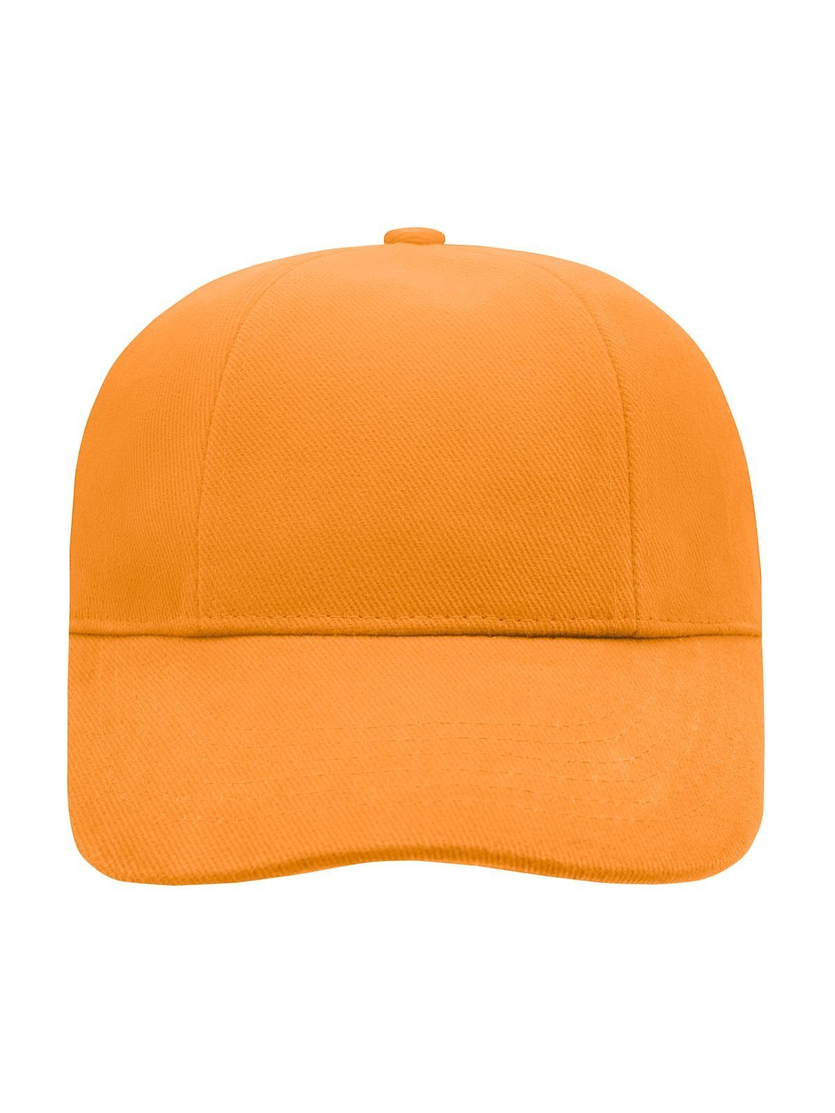 Baseball Caps Turned 6 Panel Cap Laminated Orange bestickbar und bedruckbar – LA1970