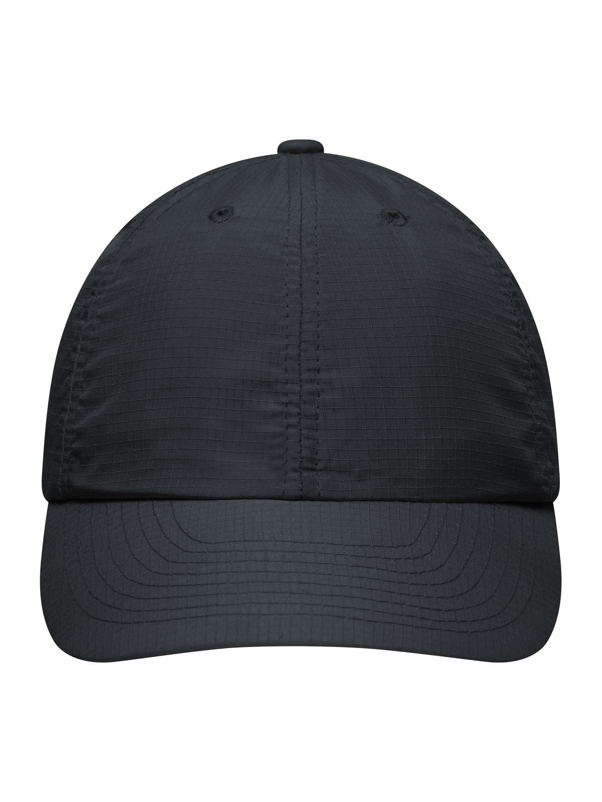 Baseball Caps 6 Panel Coolmax® Cap Schwarz bestickbar und bedruckbar – LA1970