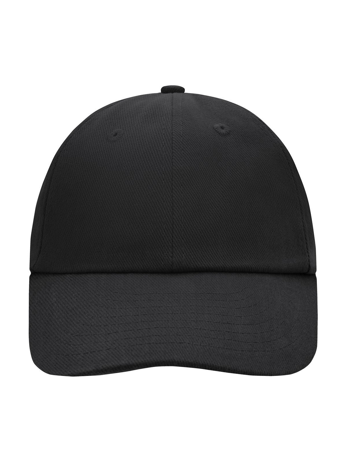 Baseball Caps Cappello baseball 6 pannelli Schwarz bestickbar und bedruckbar – LA1970