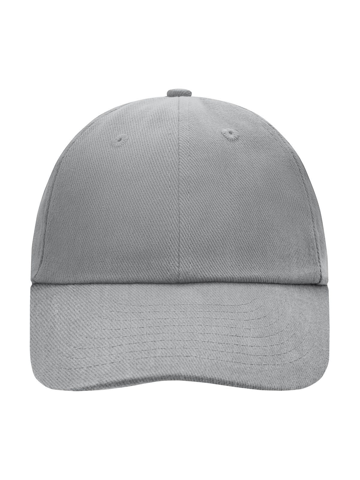 Baseball Caps Cappello baseball 6 pannelli light-Grau bestickbar und bedruckbar – LA1970