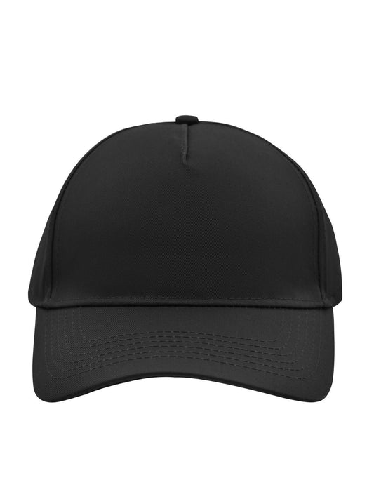 Baseball Caps 5 Panel Cap Schwarz bestickbar und bedruckbar – LA1970