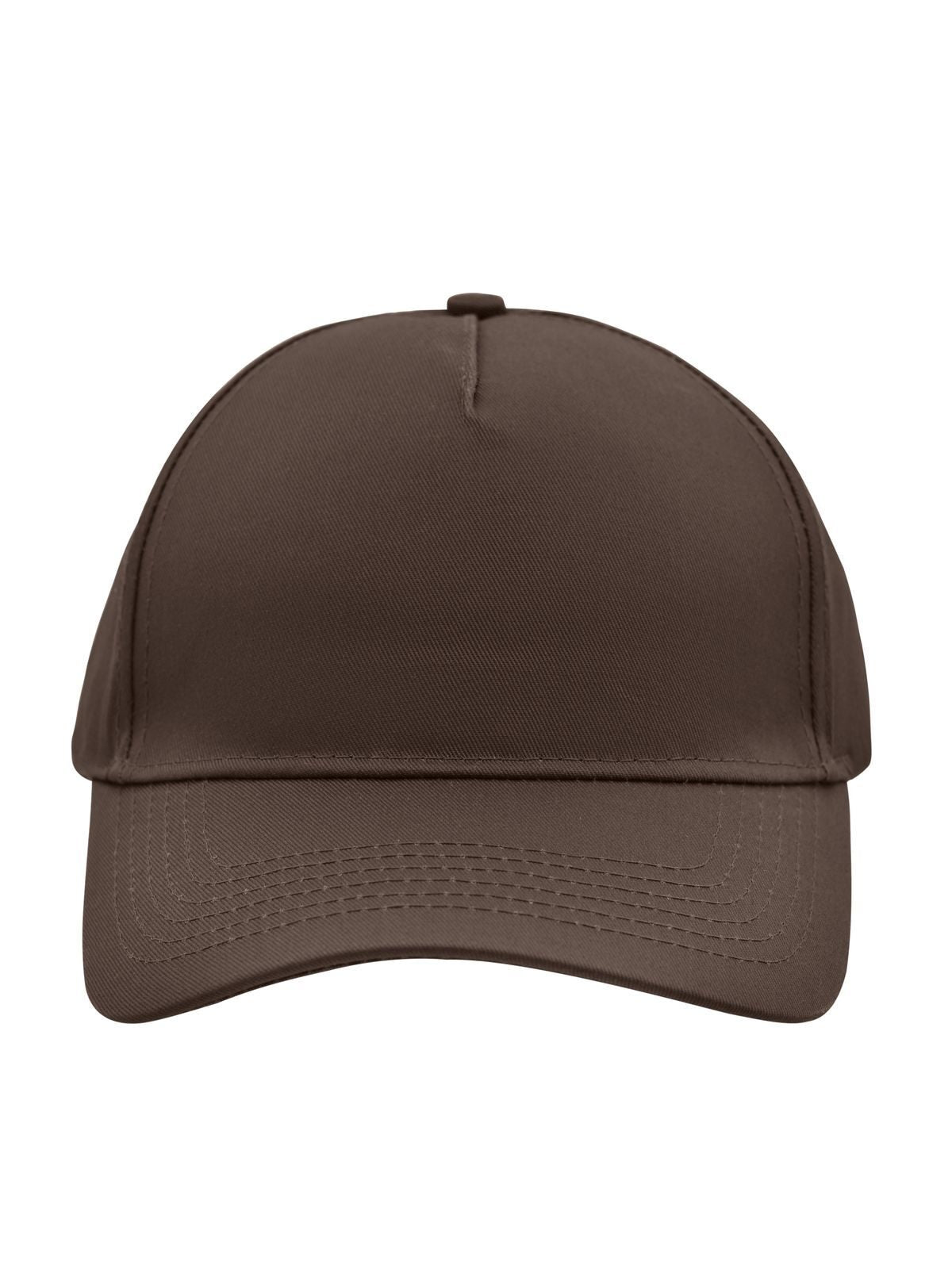 Baseball Caps 5 Panel Cap dark-brown bestickbar und bedruckbar – LA1970