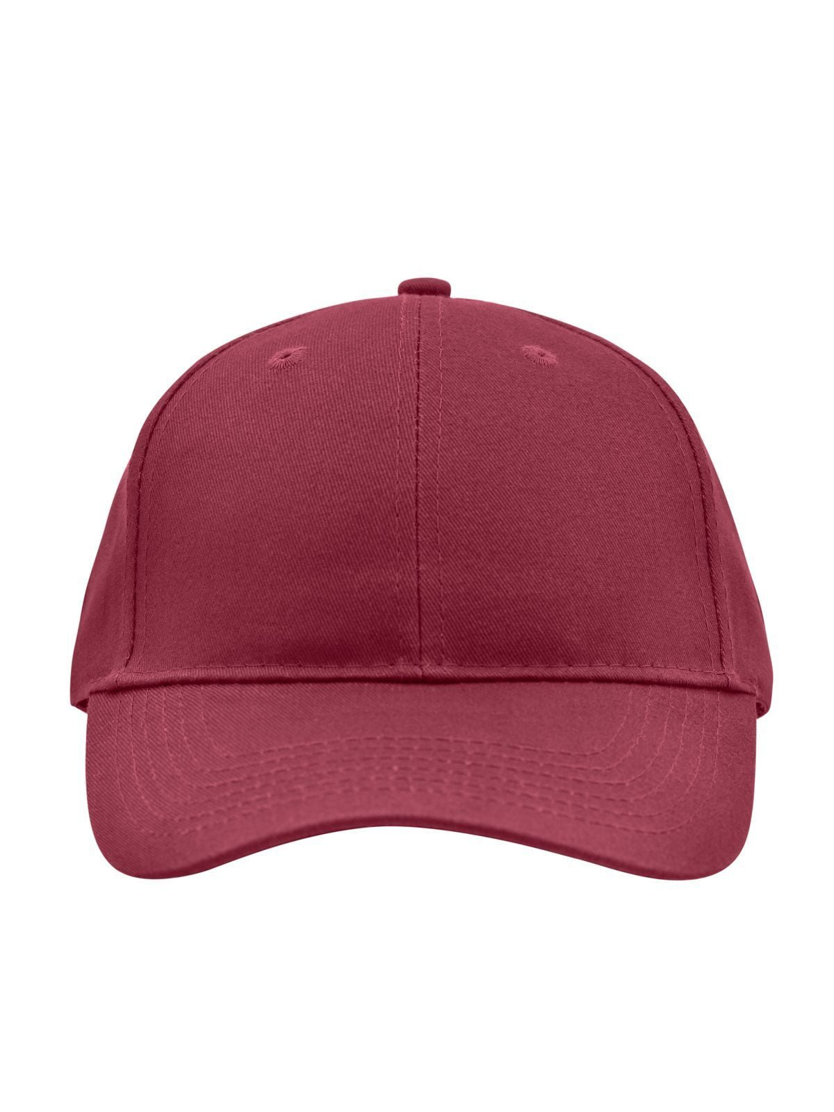 Baseball Caps Brushed 6 Panel Cap Bordeaux bestickbar und bedruckbar – LA1970