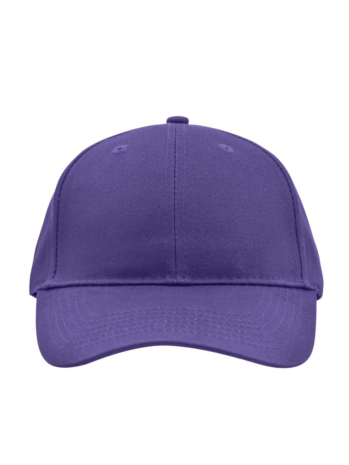Baseball Caps Brushed 6 Panel Cap mauve bestickbar und bedruckbar – LA1970