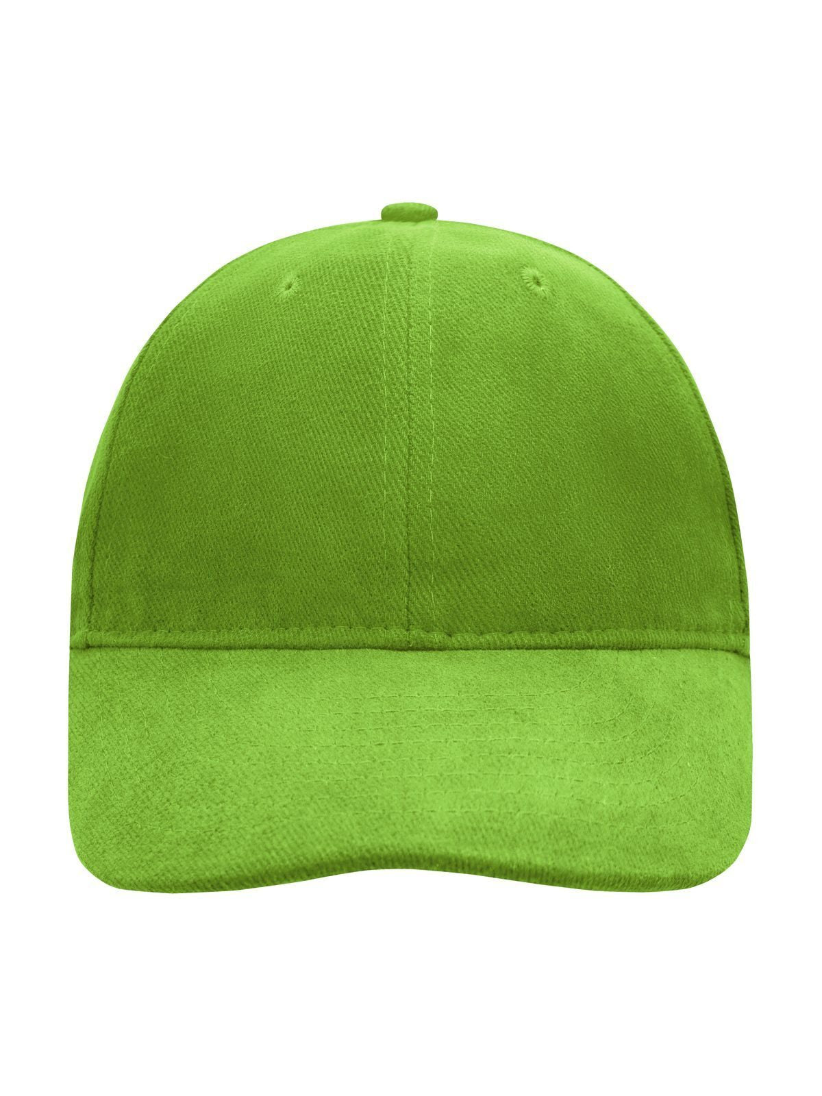 Baseball Caps 6 Panel Softlining Raver Cap lime-green bestickbar und bedruckbar – LA1970