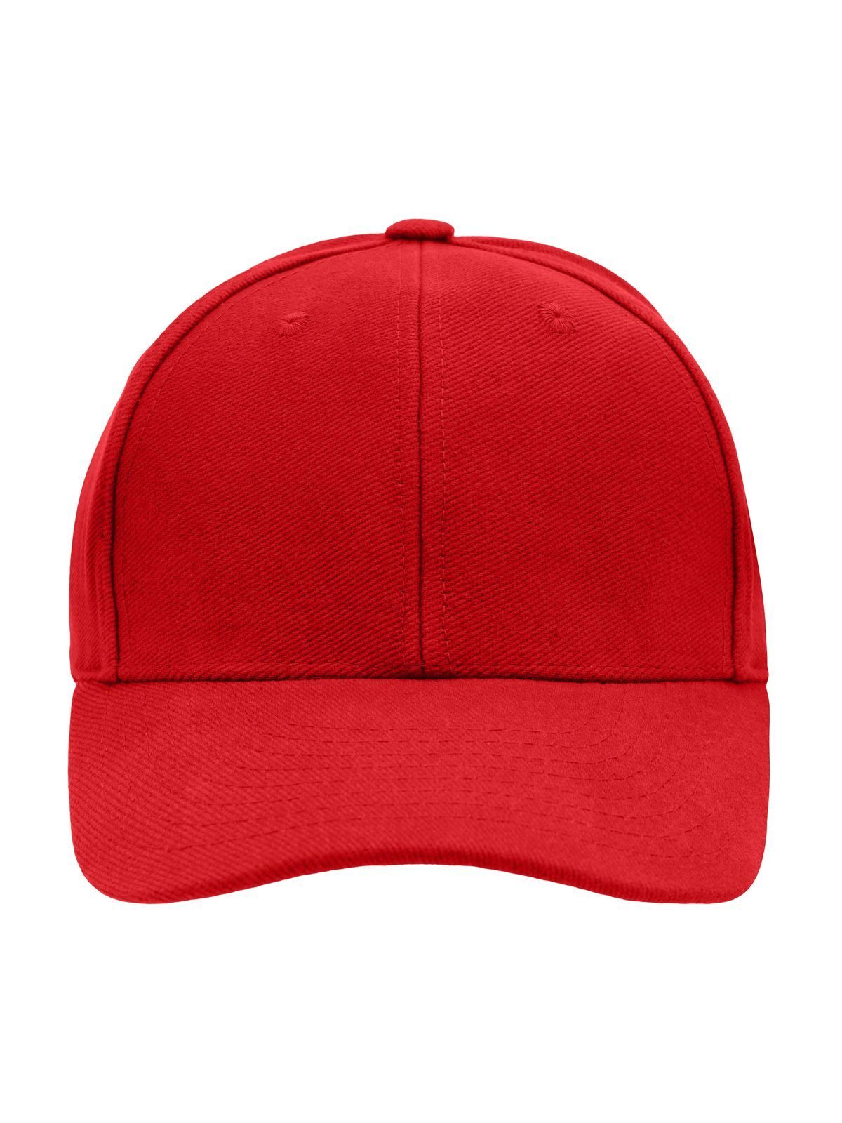 Baseball Caps Panel Raver Cap Laminated signal-Rot bestickbar und bedruckbar – LA1970