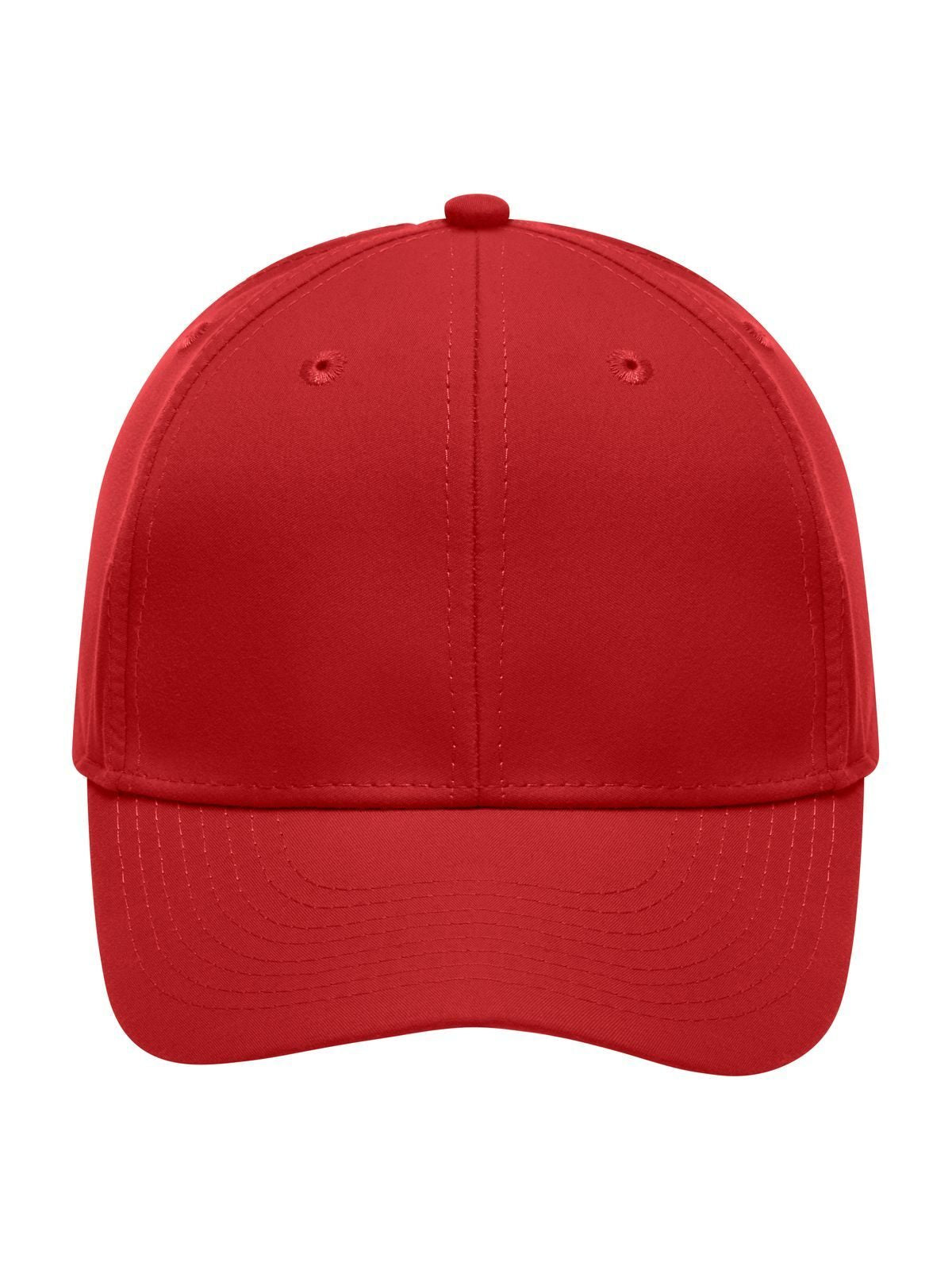 Baseball Caps 6 Panel Polyester Peach Cap Rot bestickbar und bedruckbar – LA1970