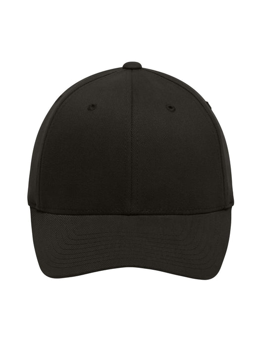 Baseball Caps Original Flexfit® Cap Schwarz bestickbar und bedruckbar – LA1970