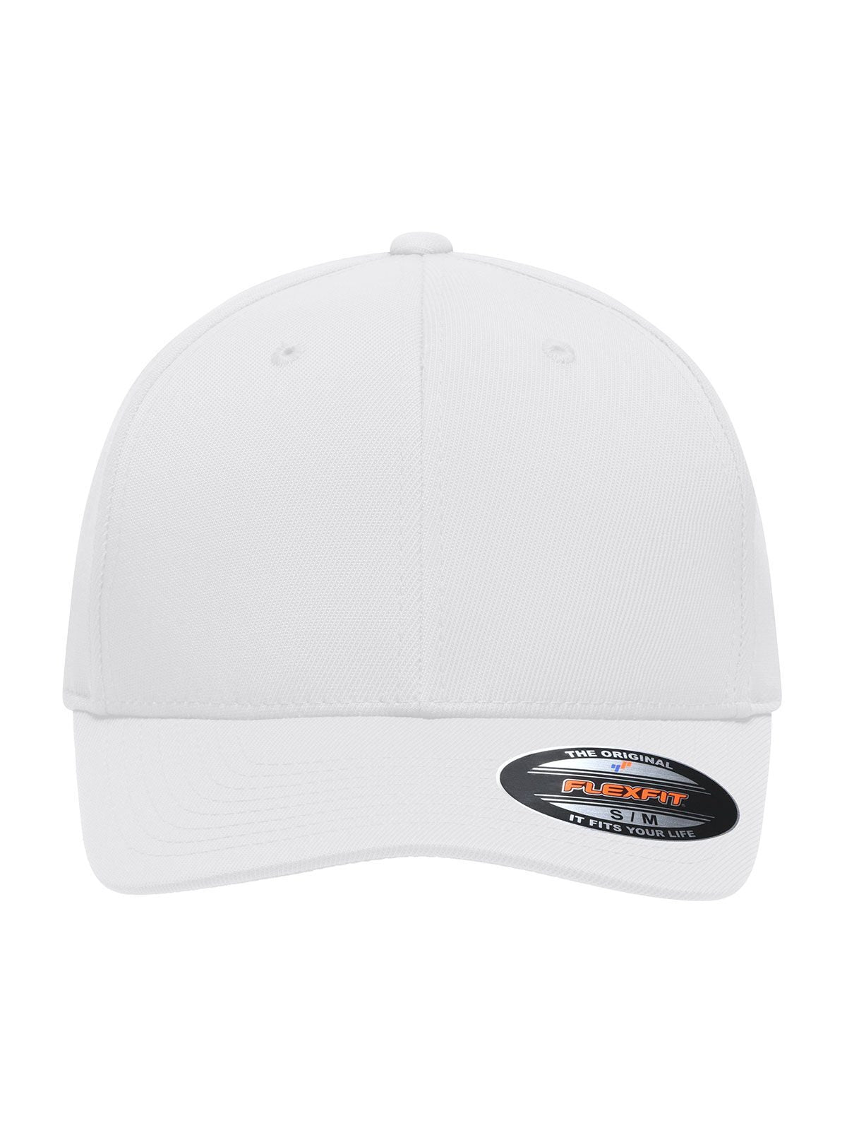 Baseball Caps High Performance Flexfit® Cap Weiß bestickbar und bedruckbar – LA1970