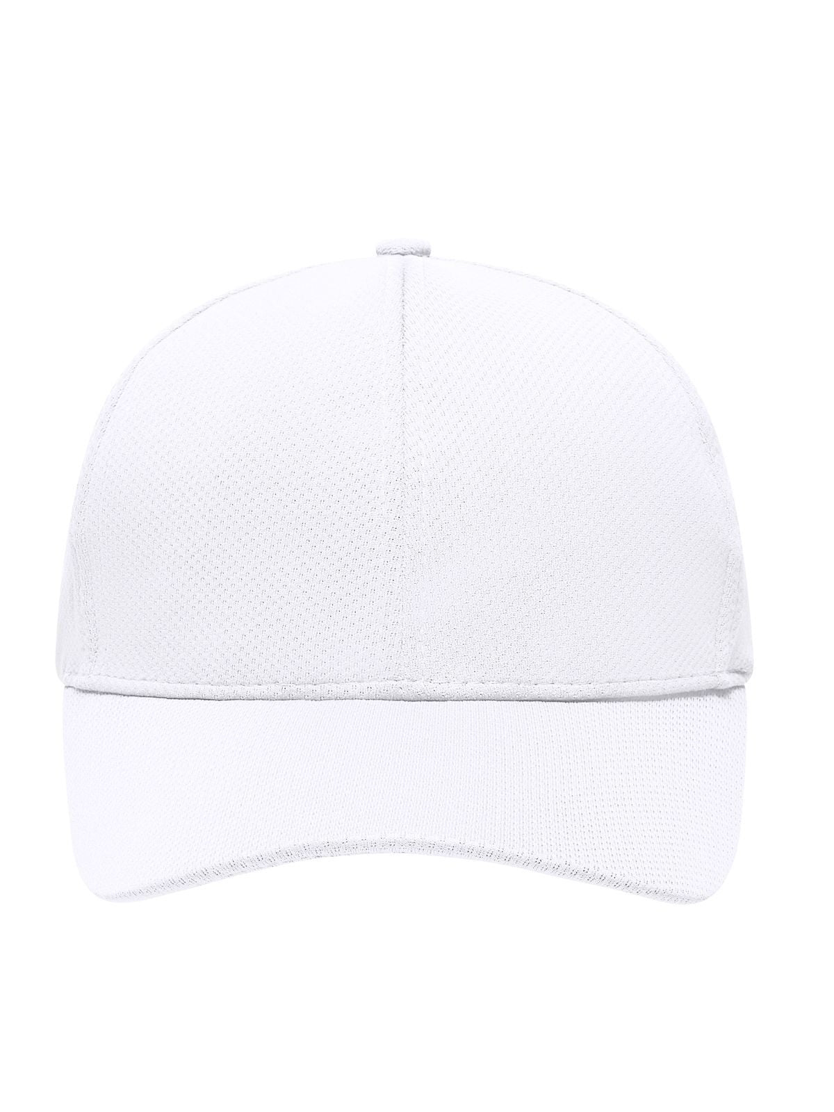 Baseball Caps 6 Panel Sport Mesh Cap Weiß bestickbar und bedruckbar – LA1970