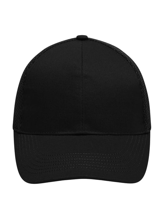 Baseball Caps 6 Panel Air Mesh Cap Schwarz bestickbar und bedruckbar – LA1970