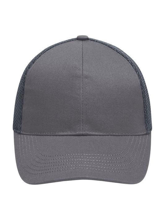 Baseball Caps 6 Panel Air Mesh Cap dark-Grau bestickbar und bedruckbar – LA1970