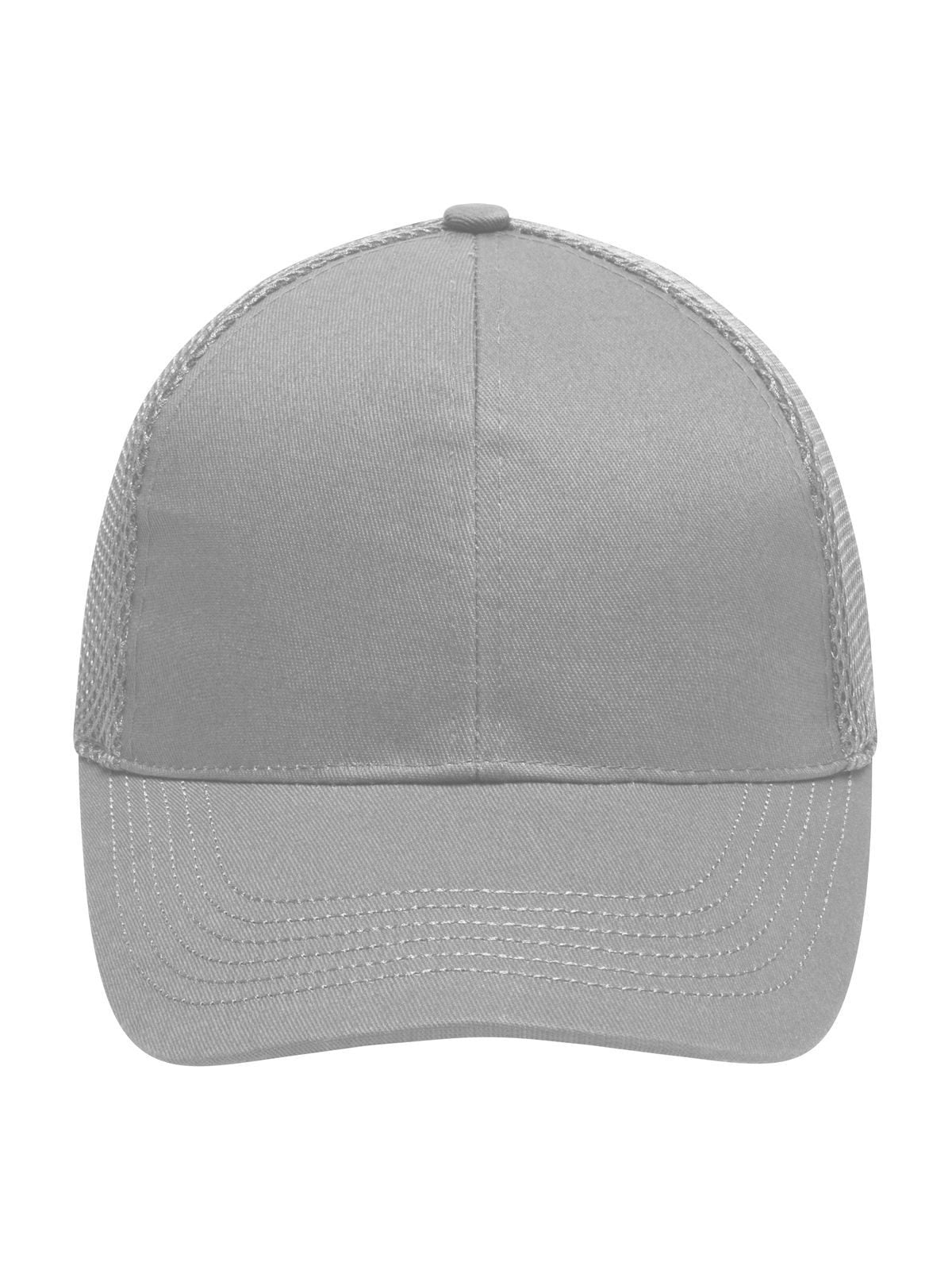 Baseball Caps 6 Panel Air Mesh Cap light-Grau bestickbar und bedruckbar – LA1970