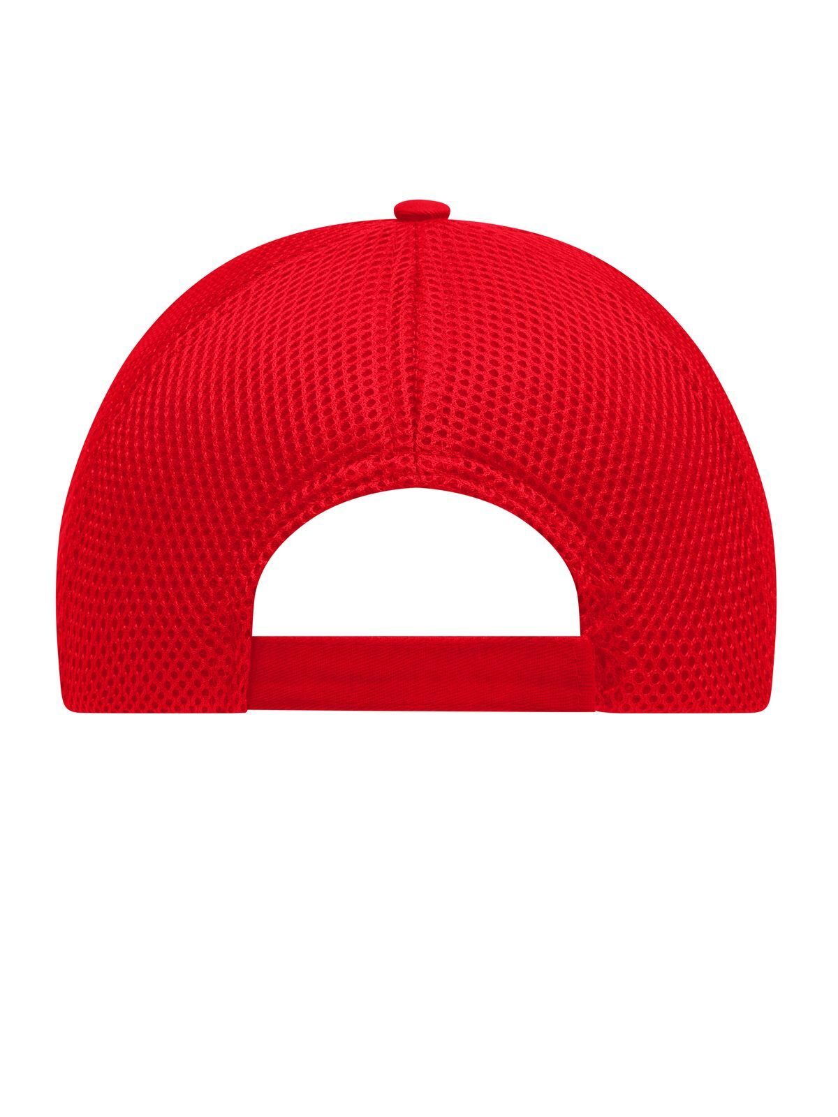 Baseball Caps 6 Panel Air Mesh Cap Rot bestickbar und bedruckbar – LA1970