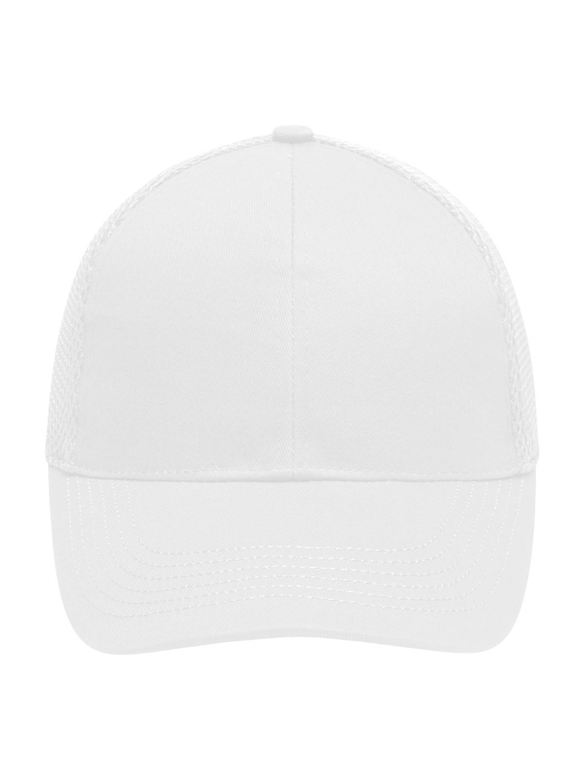 Baseball Caps 6 Panel Air Mesh Cap Weiß bestickbar und bedruckbar – LA1970
