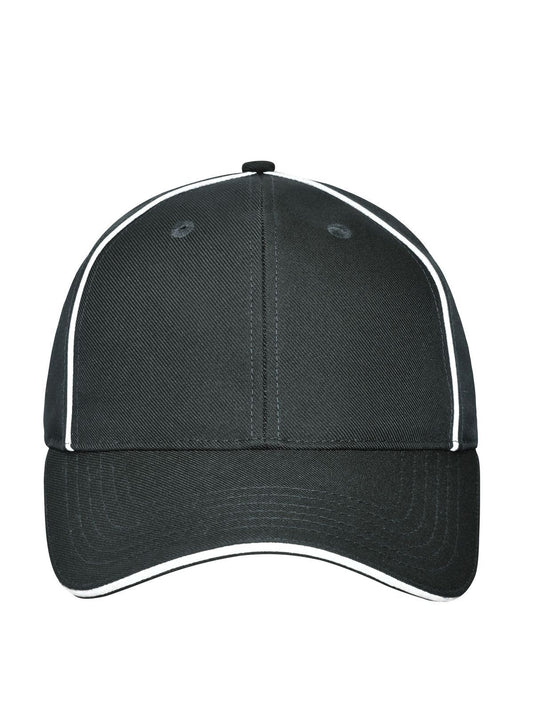 Baseball Caps 6 Panel Workwear Cap - Solid carbon bestickbar und bedruckbar – LA1970