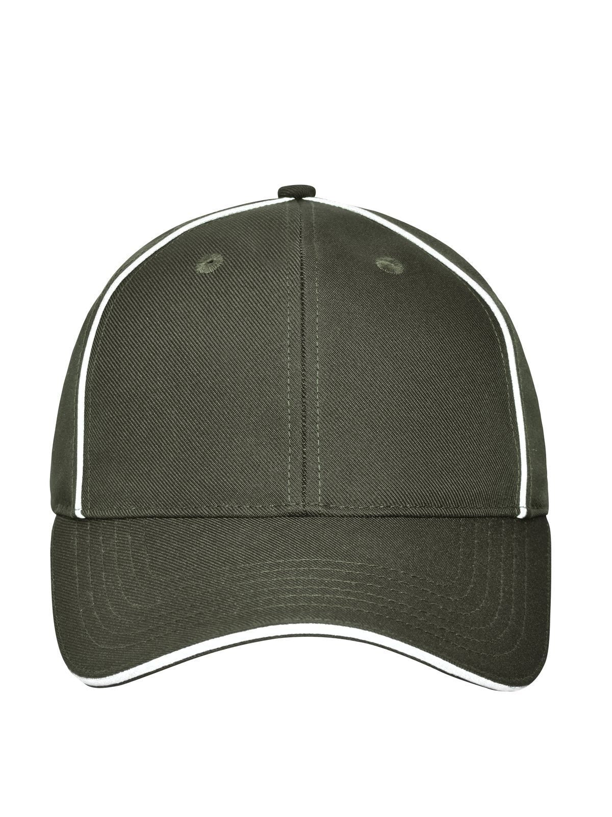 Baseball Caps 6 Panel Workwear Cap - Solid Oliv bestickbar und bedruckbar – LA1970