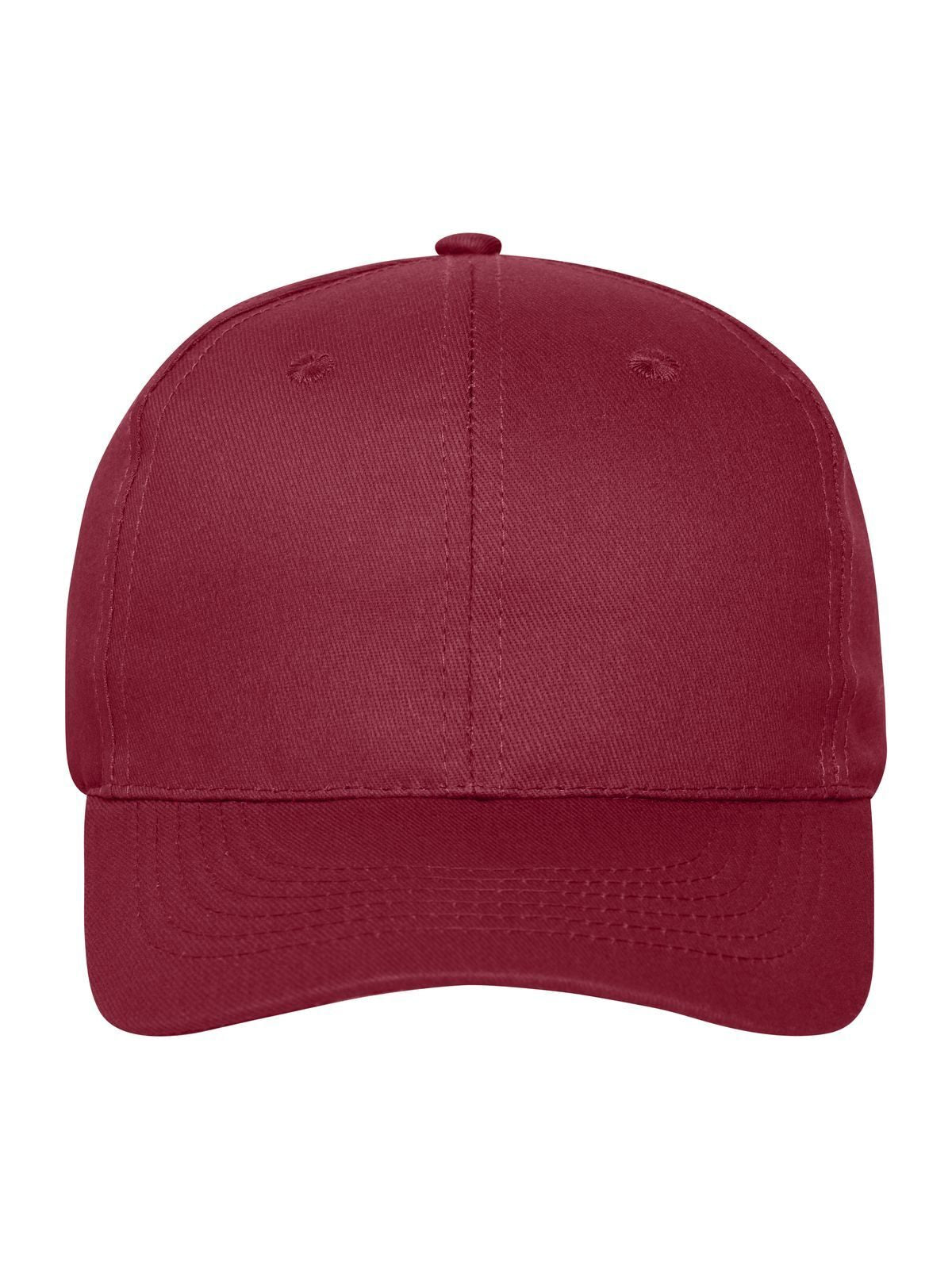 Baseball Caps 6 Panel Cap Bio Cotton Bordeaux bestickbar und bedruckbar – LA1970