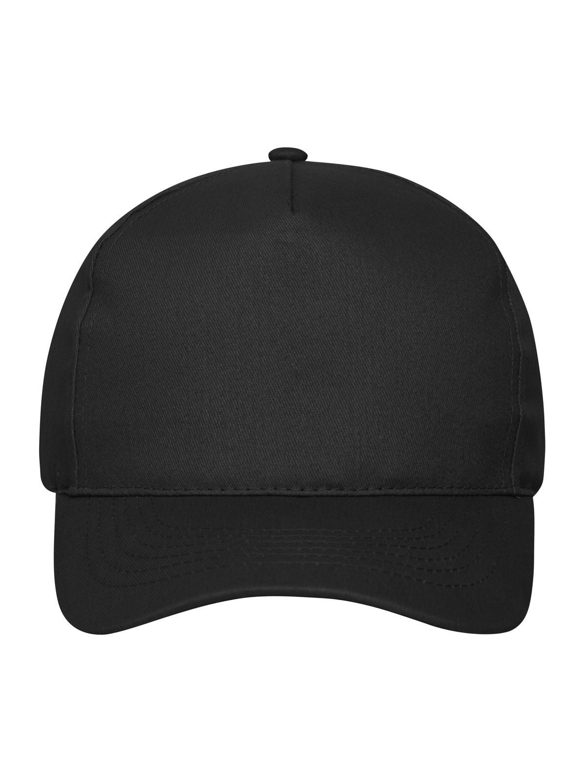 Baseball Caps 5 Panel Cap Bio Cotton Schwarz bestickbar und bedruckbar – LA1970